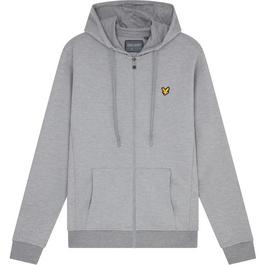 Lyle and Scott Full Zip Fly Fleece Hoodie