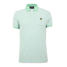 Lyle and Scott Stripe Polo Sn99