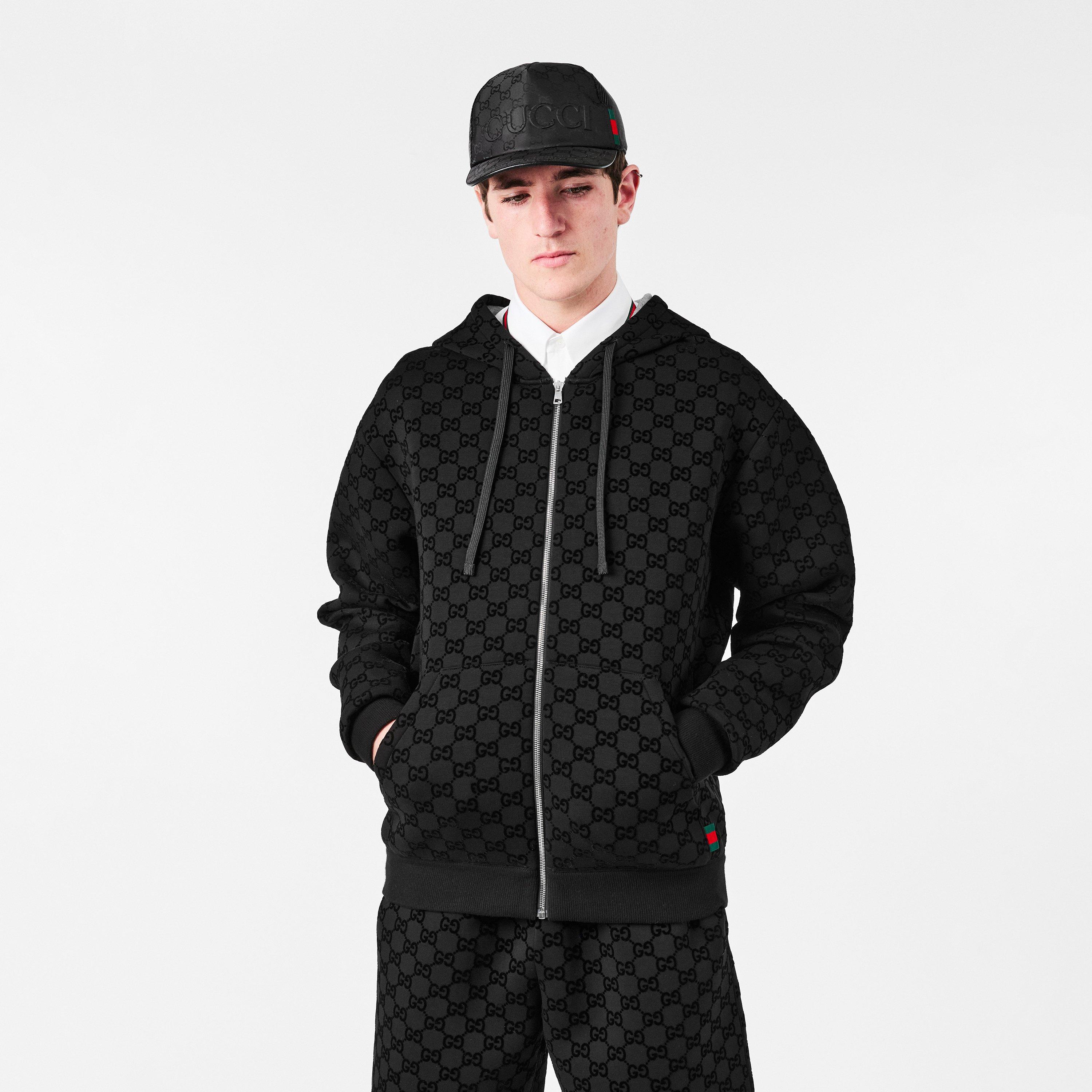 Gucci | GG Monogram Zip Hoodie | Zip Hoodies | Cruise Fashion