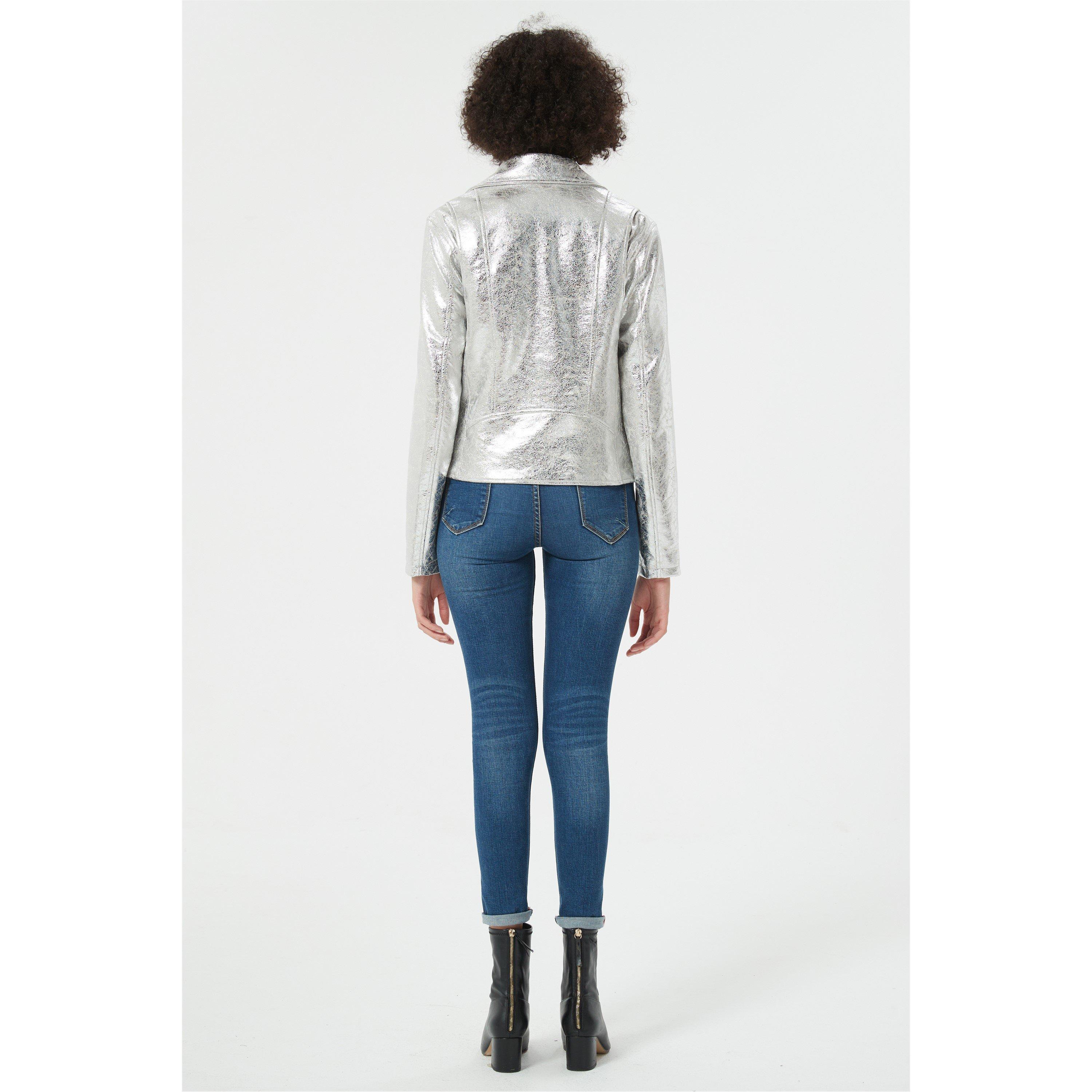 argento - Be You - Biker Short Leather Jacket - 2