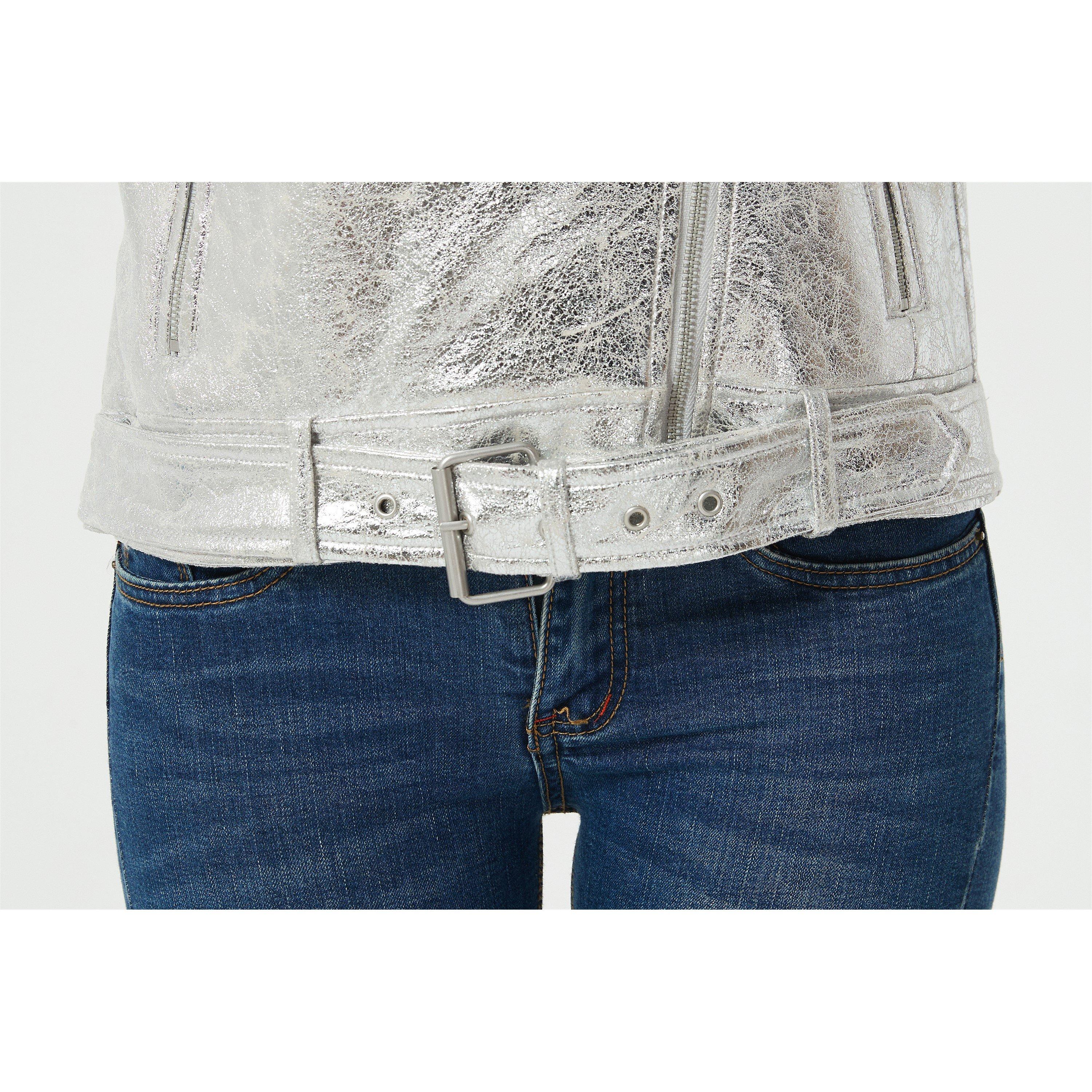 argento - Be You - Biker Short Leather Jacket - 9