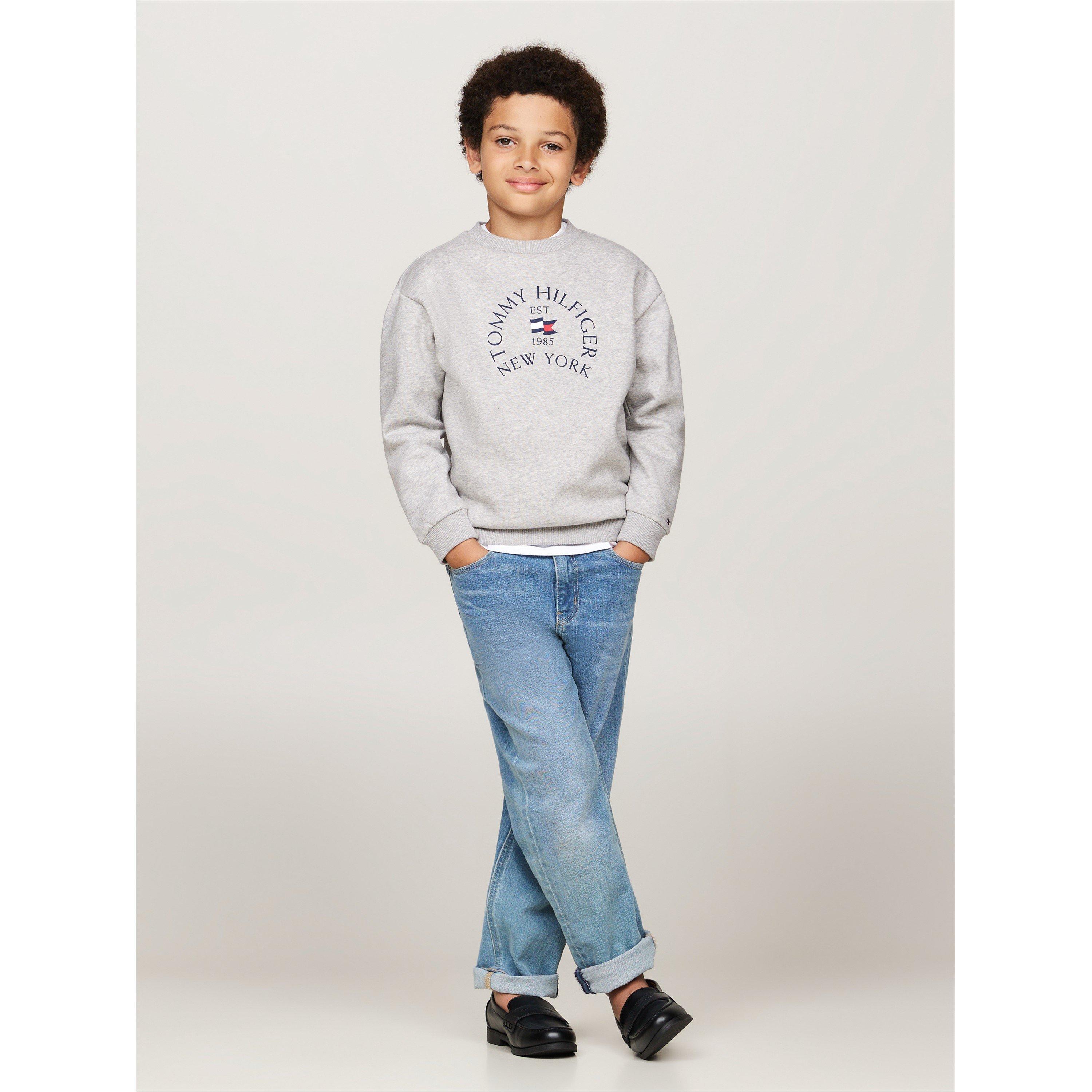 Gris Clair P1A - Tommy Hilfiger - Pullover sweatshirt Juniors - 2