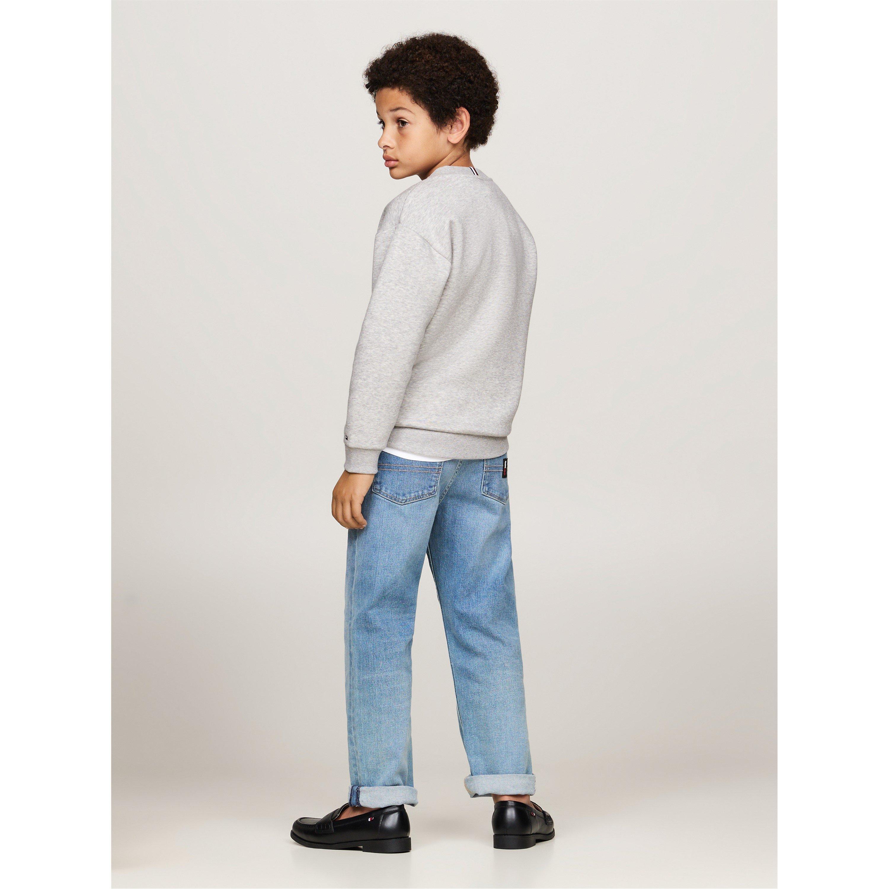 Gris Clair P1A - Tommy Hilfiger - Pullover sweatshirt Juniors - 4