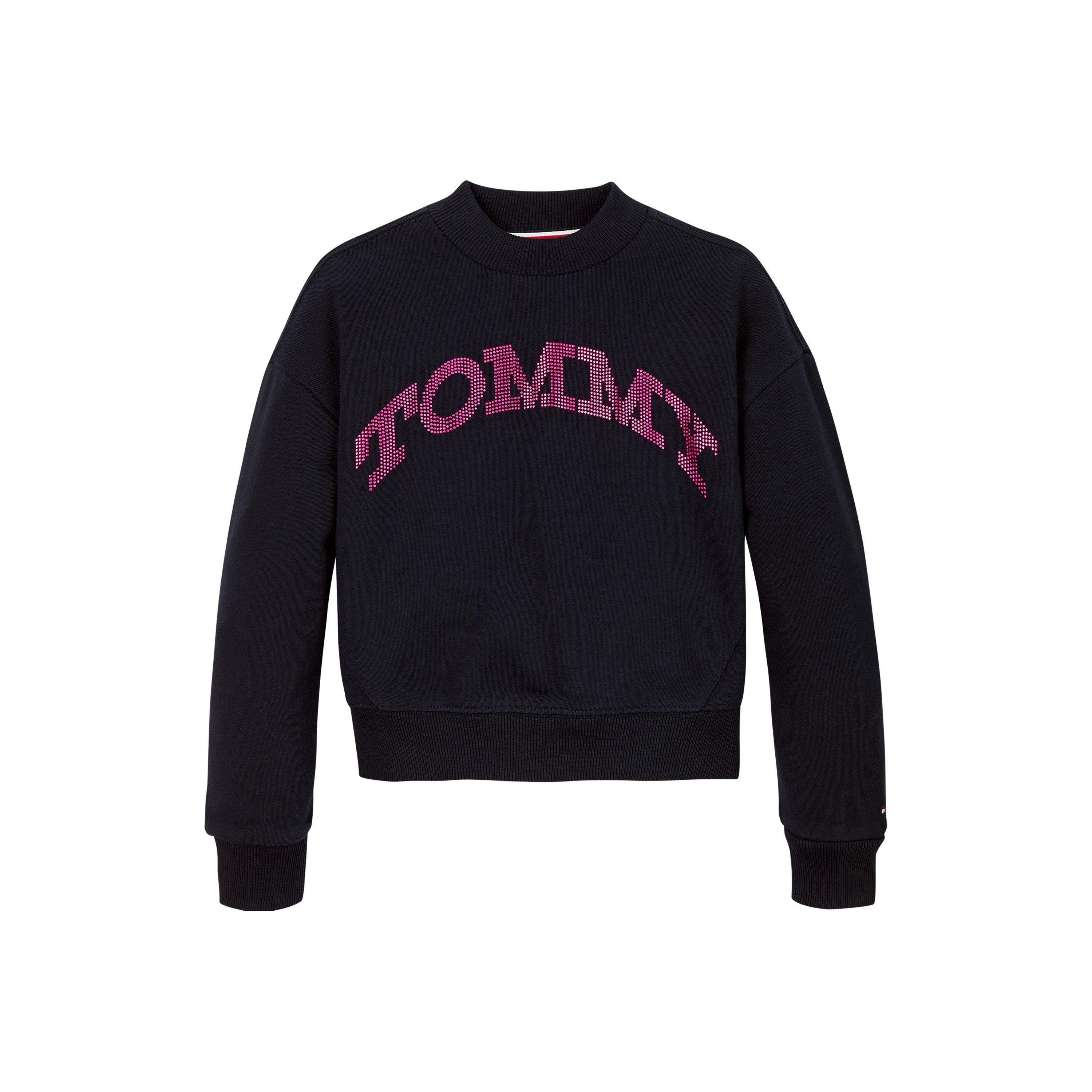 Desert Sky DW5 - Tommy Hilfiger - Dot Foil Crew Neck Sweatshirt Juniors - 5