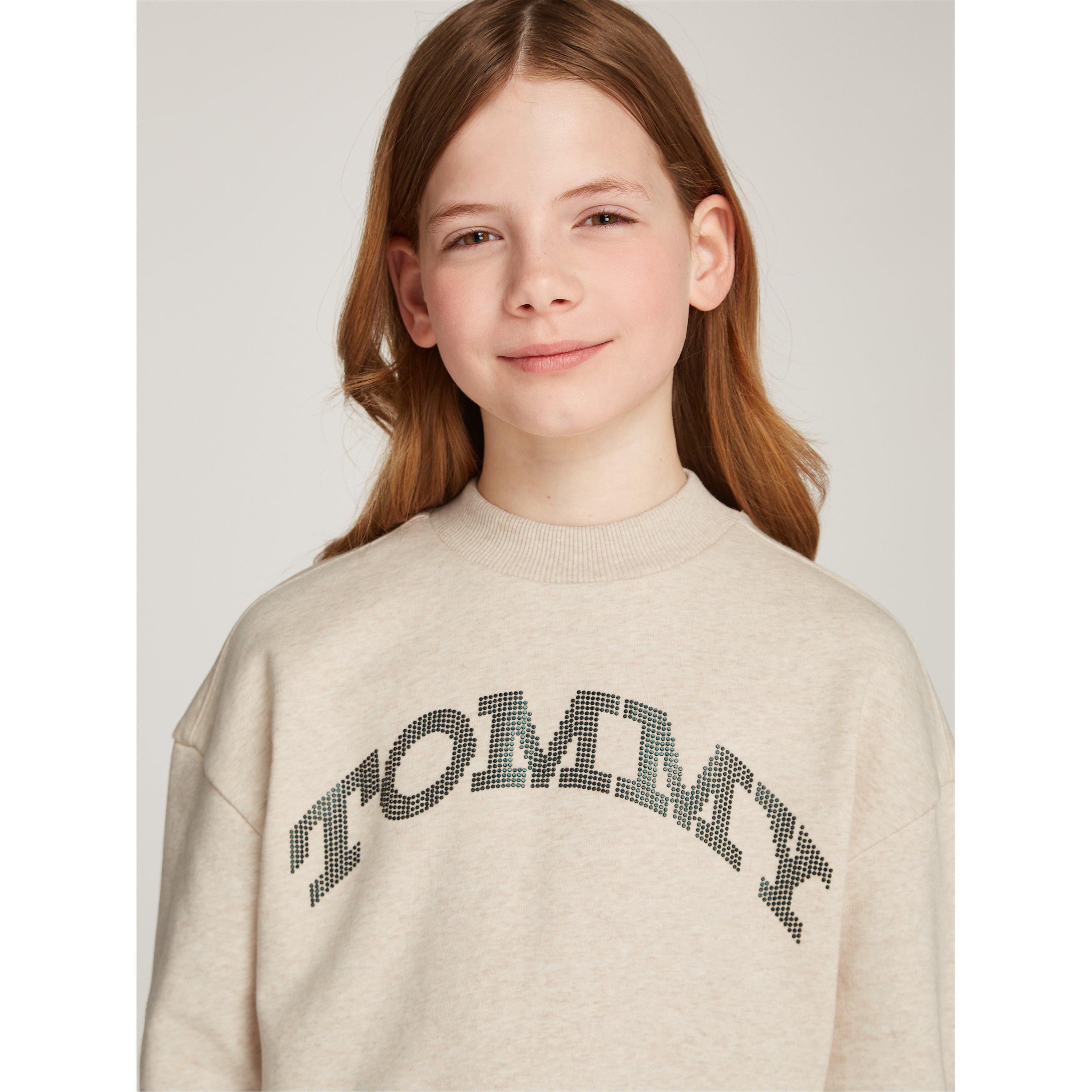 Oat ADZ - Tommy Hilfiger - Dot Foil Crew Neck Sweatshirt Juniors - 4