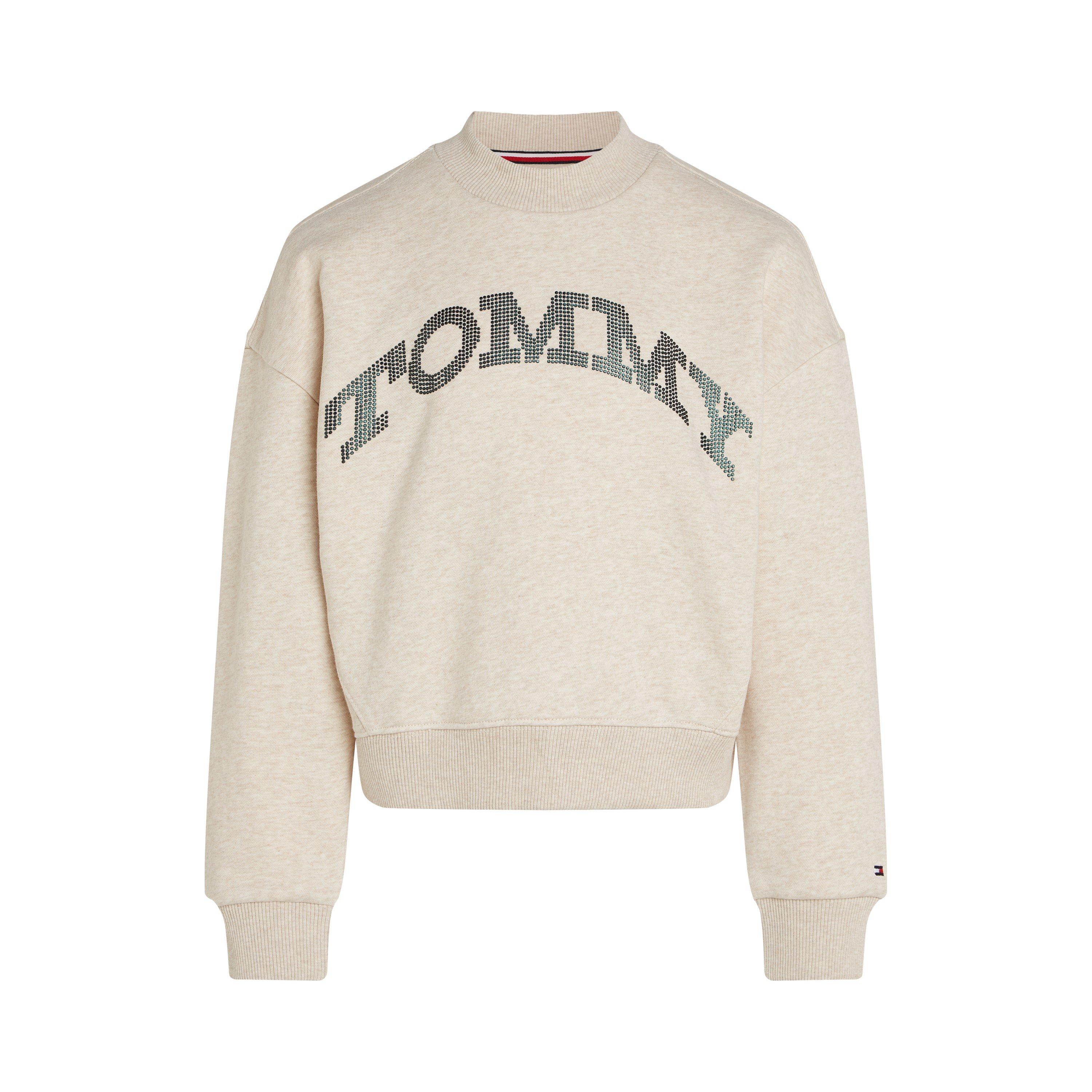 Oat ADZ - Tommy Hilfiger - Dot Foil Crew Neck Sweatshirt Juniors - 5