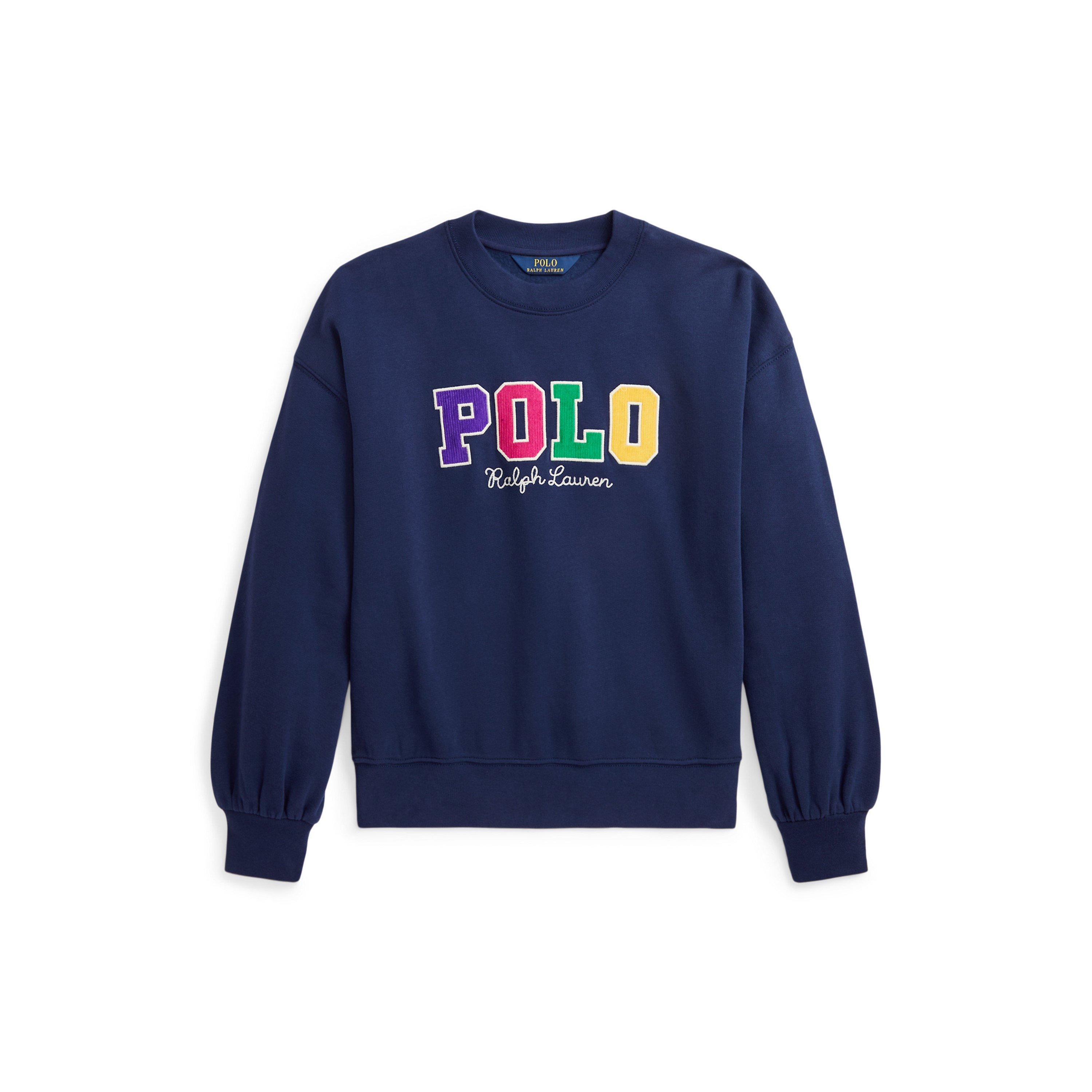 Polo Ralph Lauren  Newport Navy Corduroy Logo Fleece Sweatshirt Juniors - 5Y