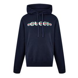 Gucci Printed Cotton Jersey Hooded Sweatshirt