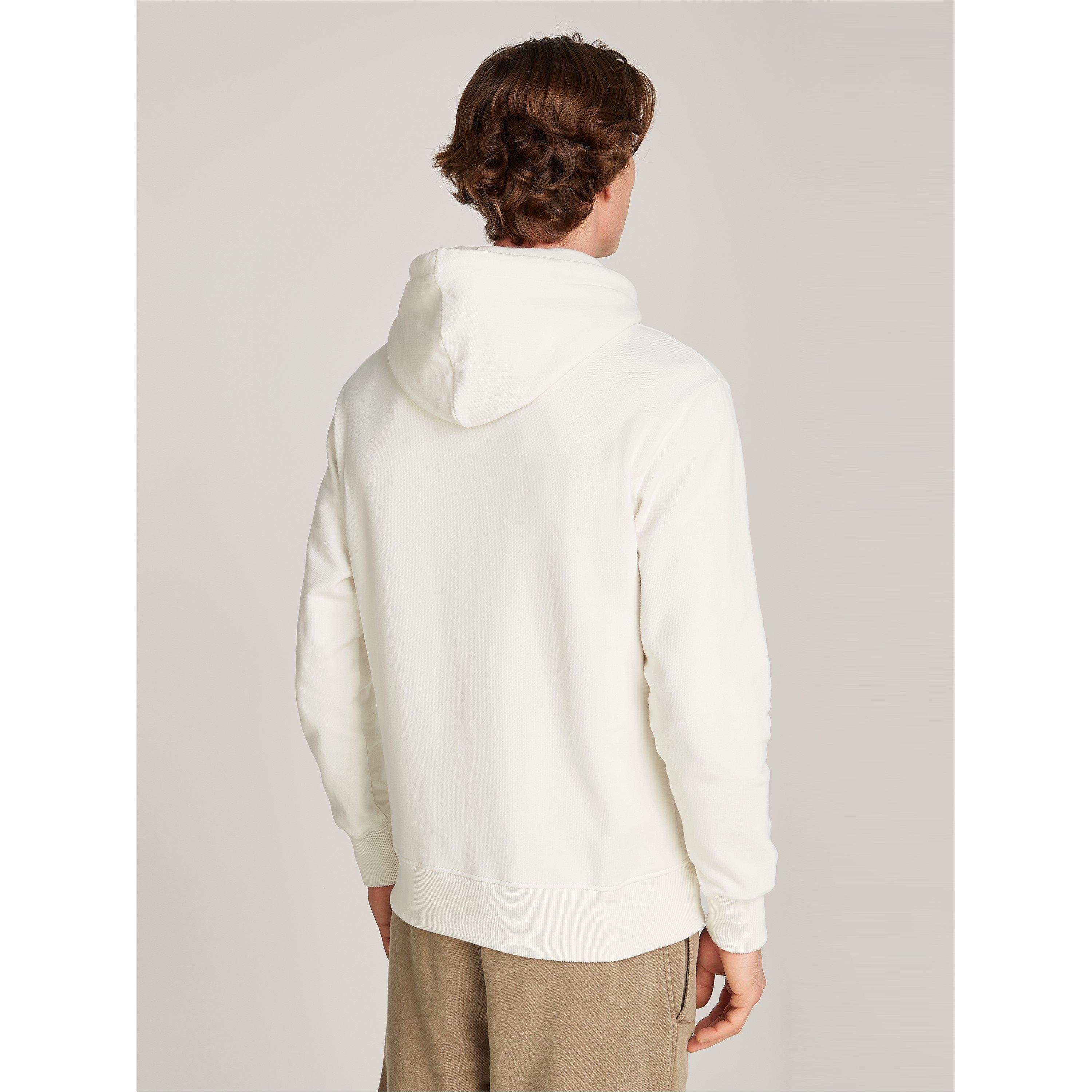 Ivory - Calvin Klein Jeans - Pullover Drawstring hoodie - 2