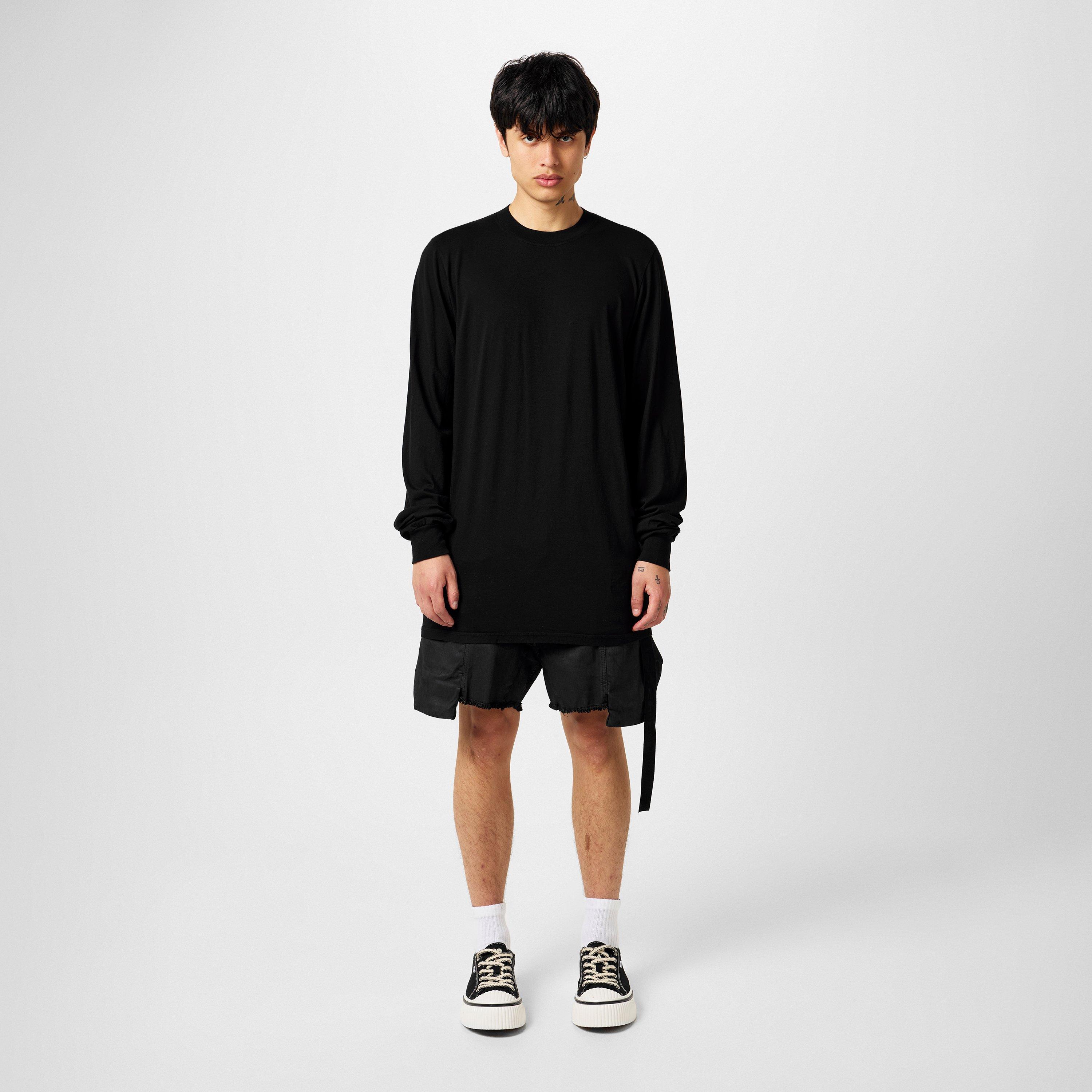 Black 09 - Rick Owens Drkshdw - Men's Side Hole Sweatshirt - 4