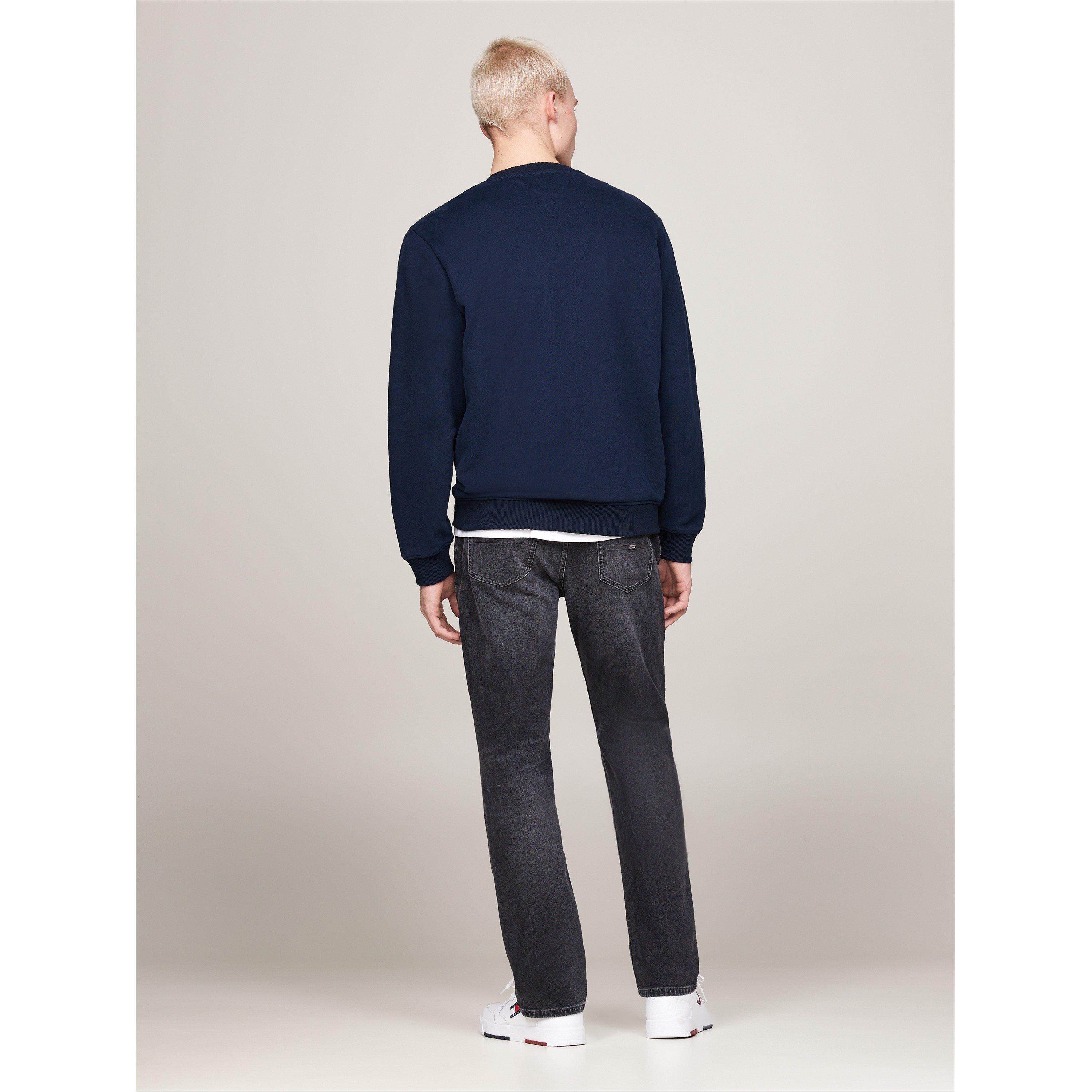 Blu Notte - Tommy Jeans - Crest Embroidery Pullover sweatshirt - 4