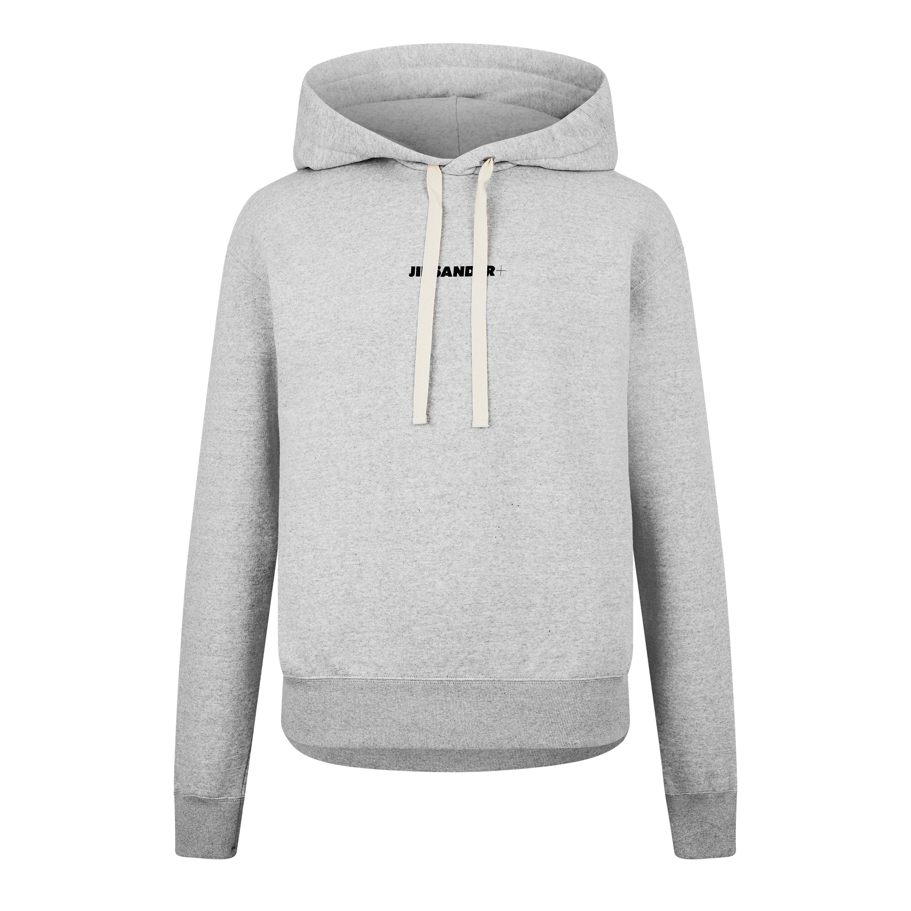 Jil Sander Logo-Print Cotton Hoodie