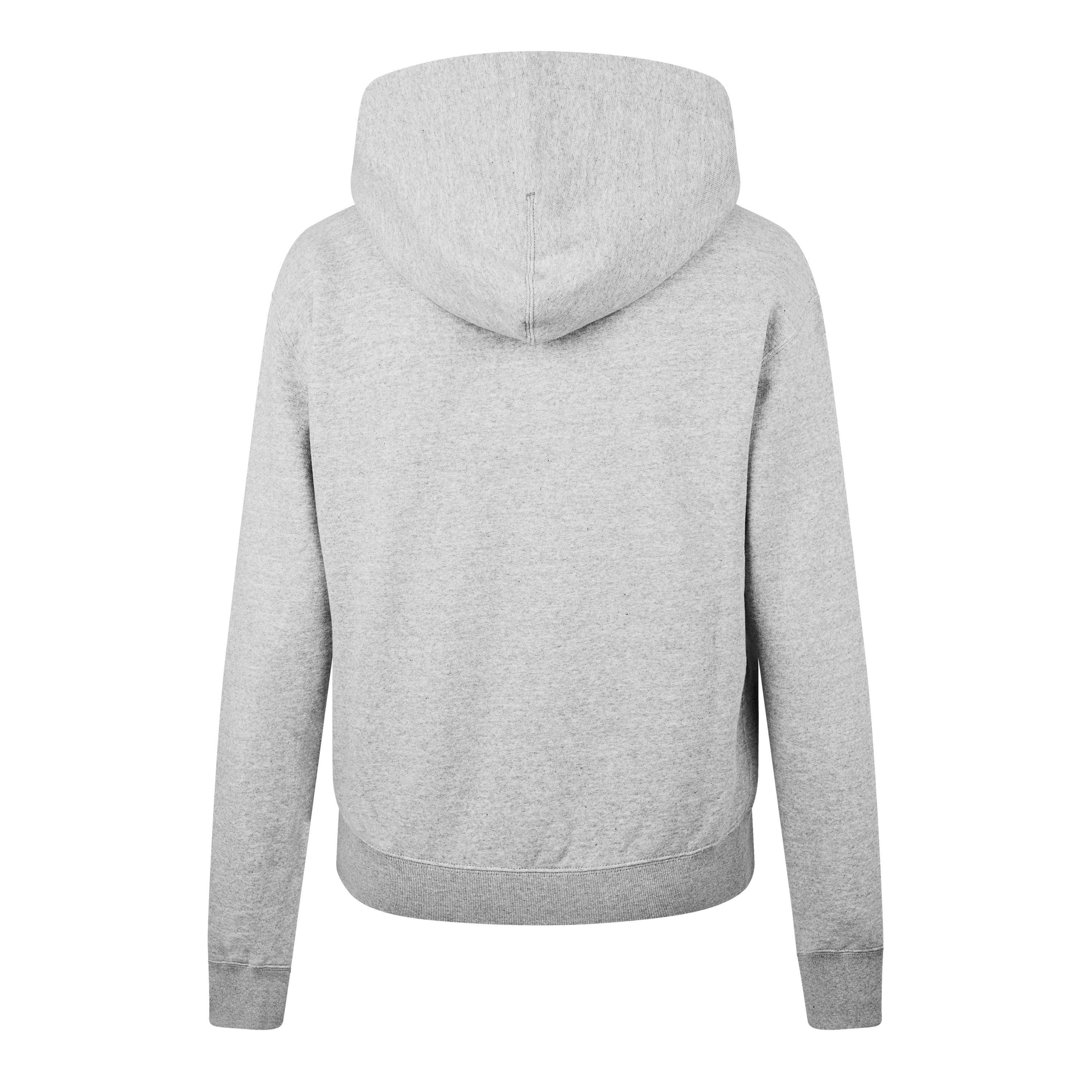 Powder Green - Jil Sander - Logo-Print Cotton Hoodie - 2