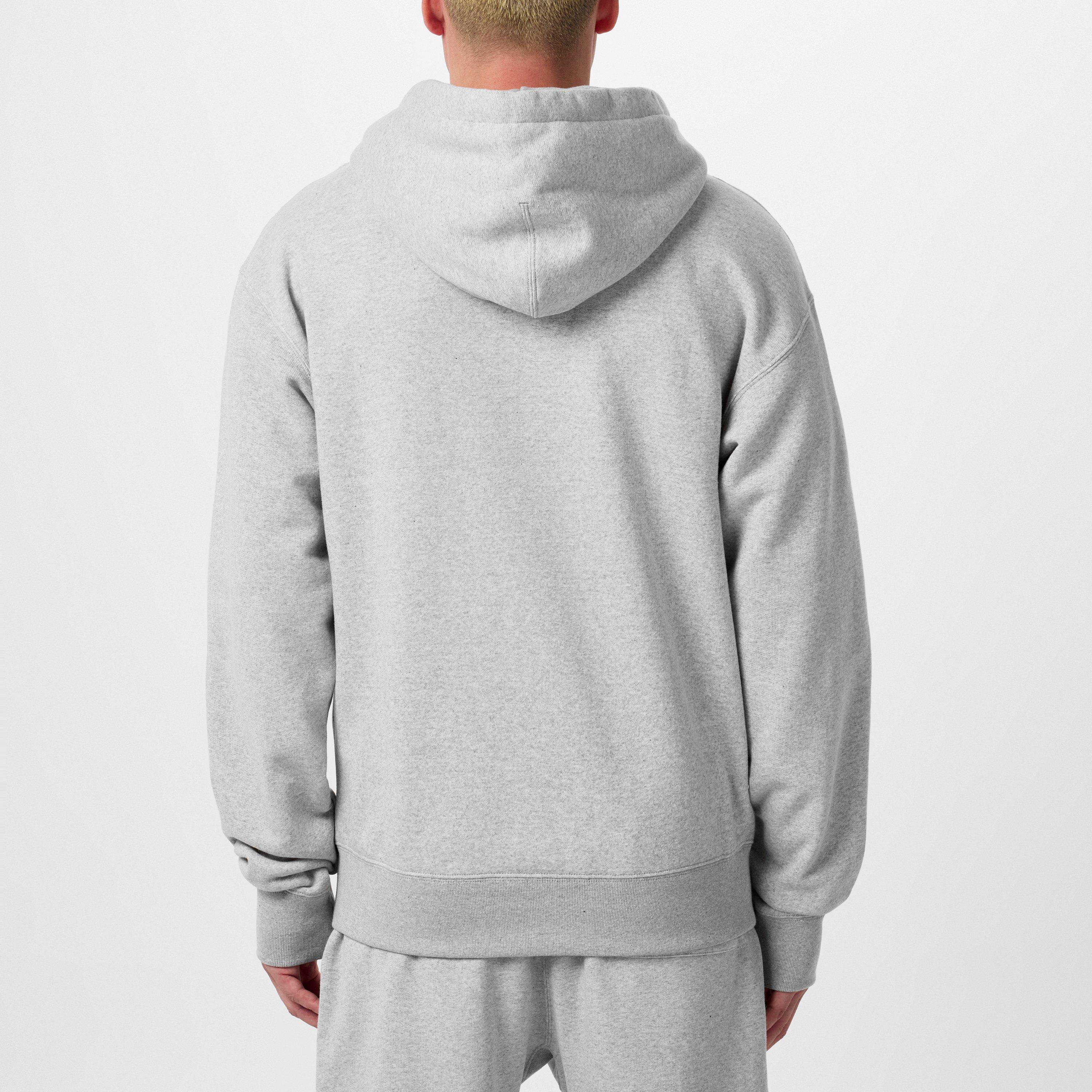 Powder Green - Jil Sander - Logo-Print Cotton Hoodie - 4