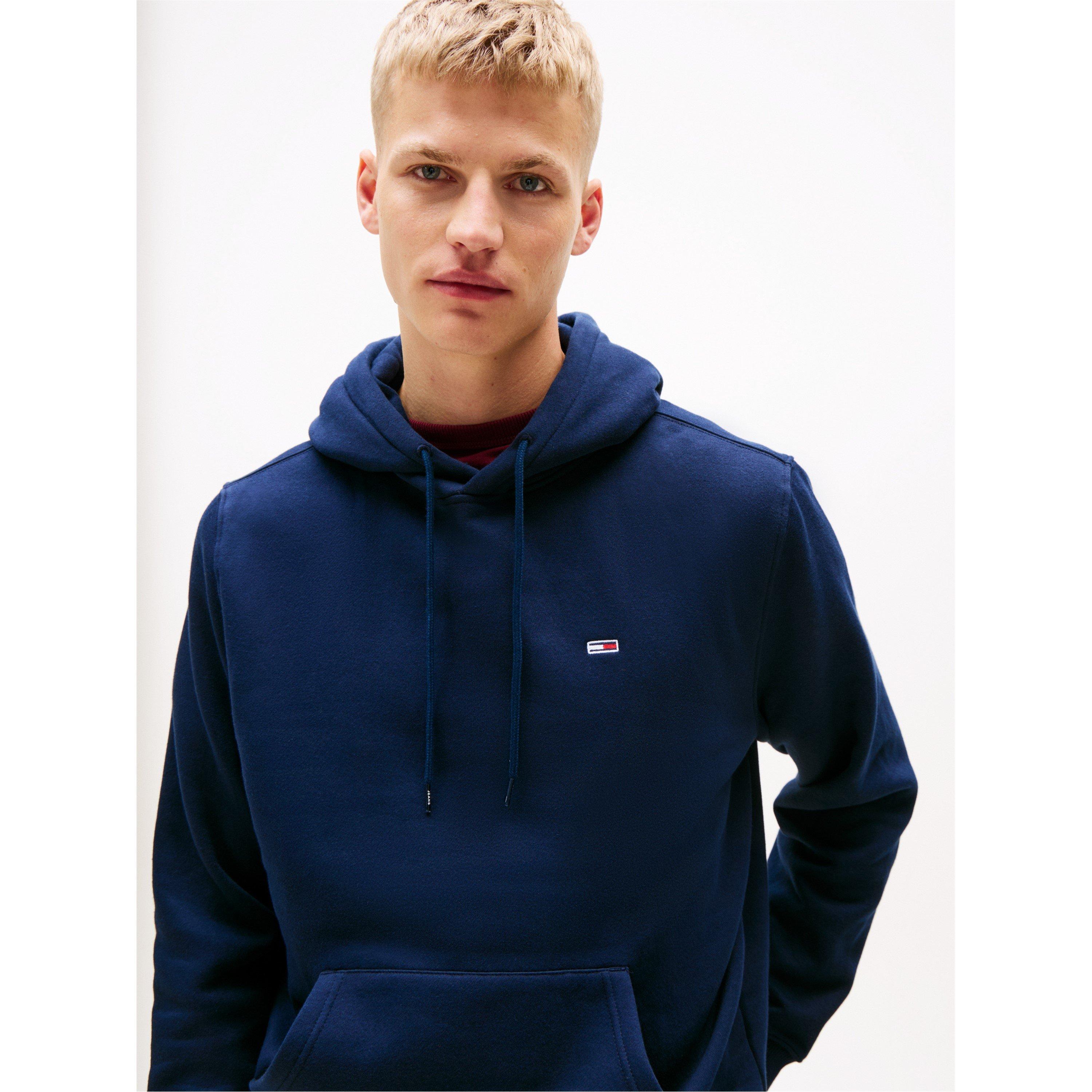 Navy - Tommy Jeans - Small Flag Hoodie - 4