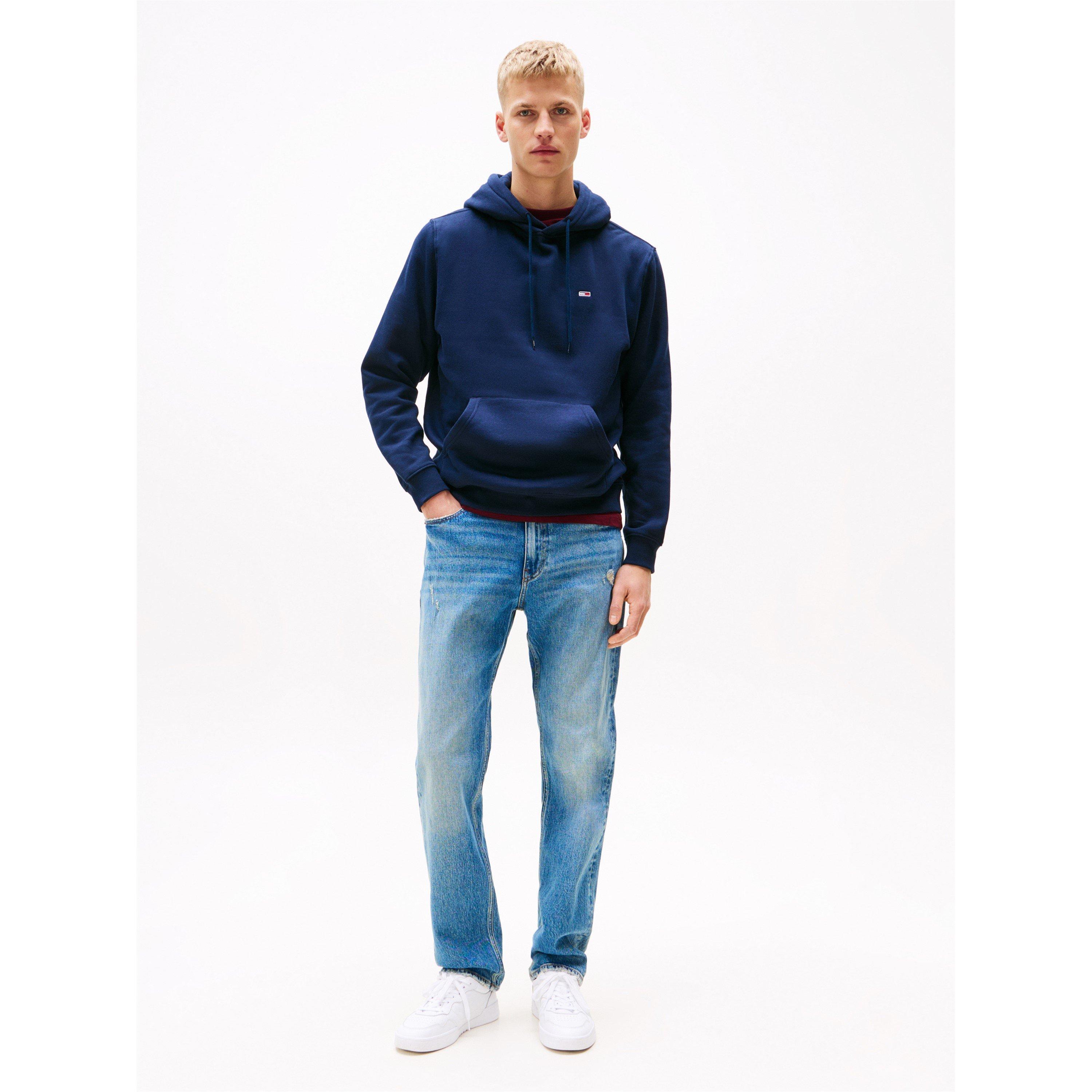Navy - Tommy Jeans - Small Flag Hoodie - 5