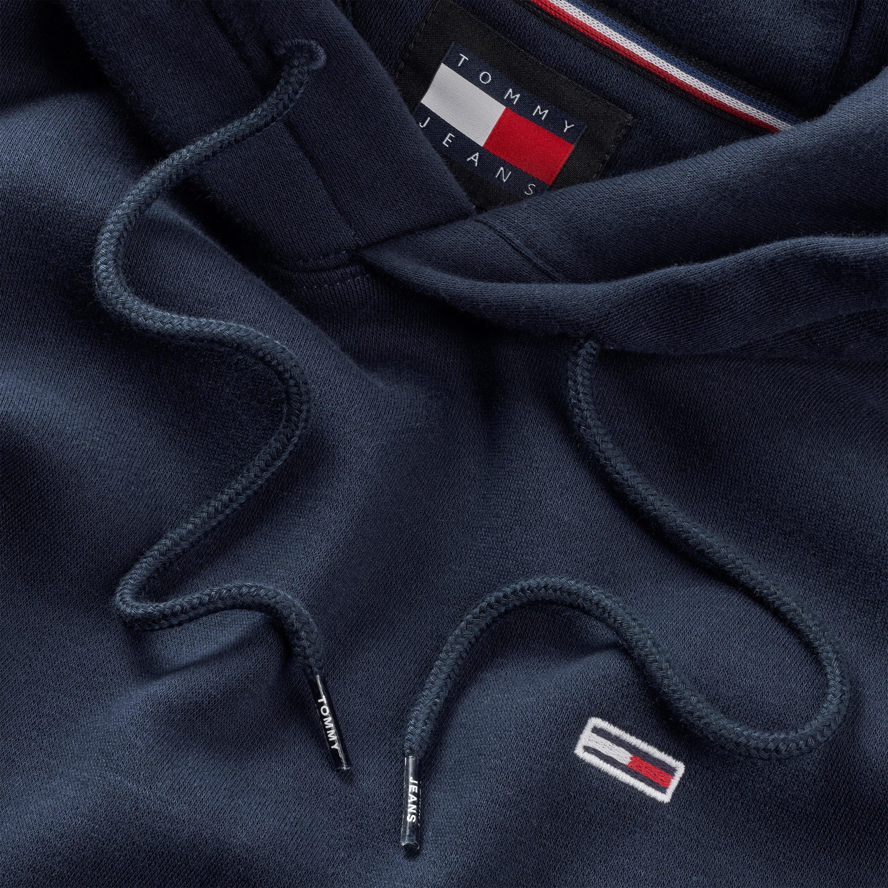 Navy - Tommy Jeans - Small Flag Hoodie - 7
