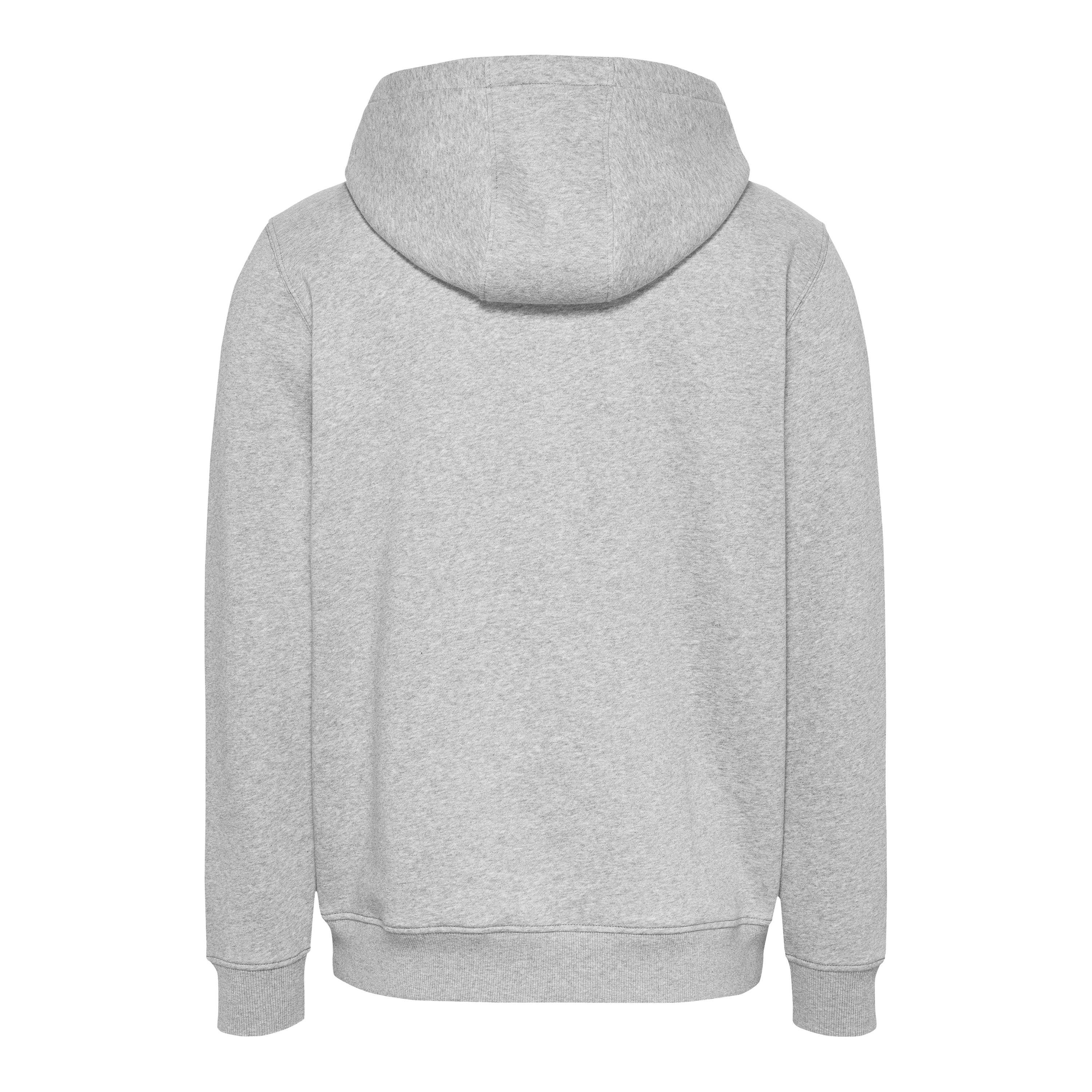 Grey Htr - Tommy Jeans - Small Flag Hoodie - 2