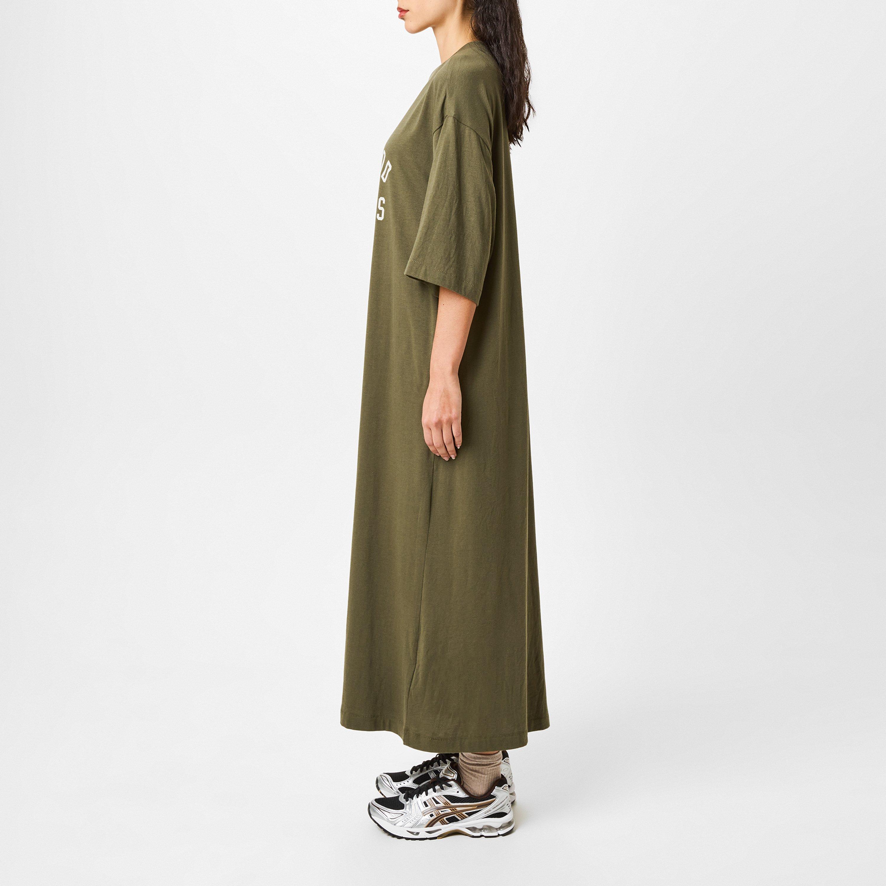 knee length dresses for ladies Casual Chic Icon Long Sleeve Knit Midi Dress