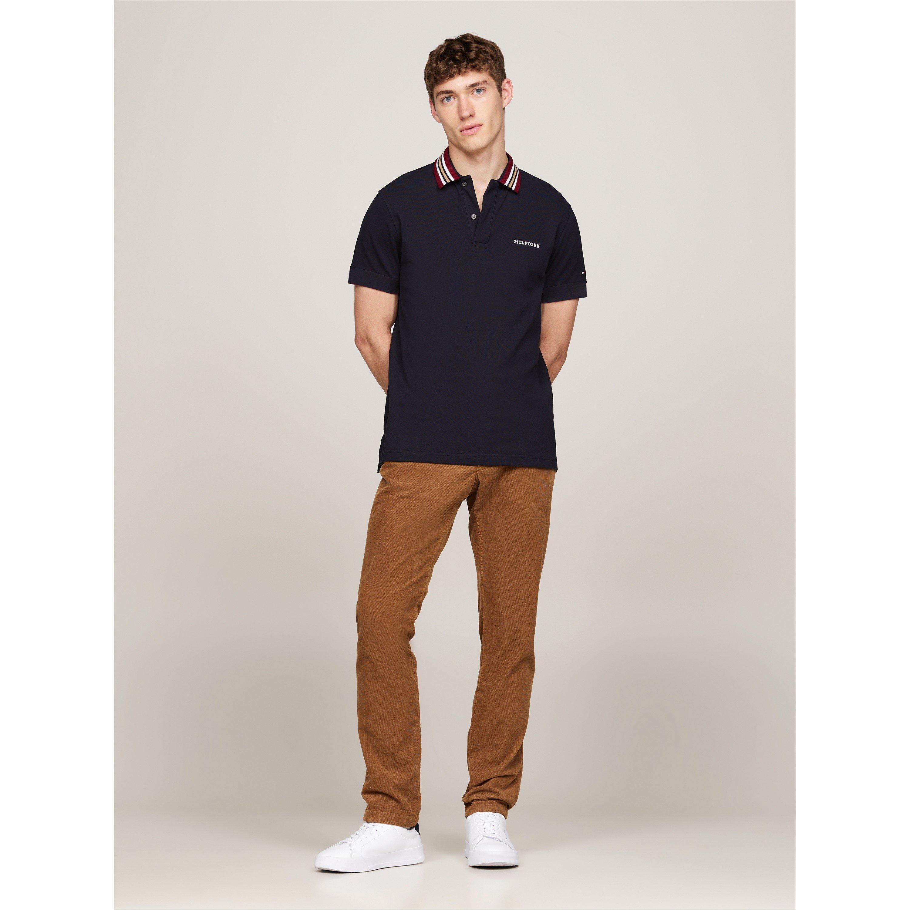 Desert Sky - Tommy Hilfiger - Short Sleeved Polo Shirt - 2