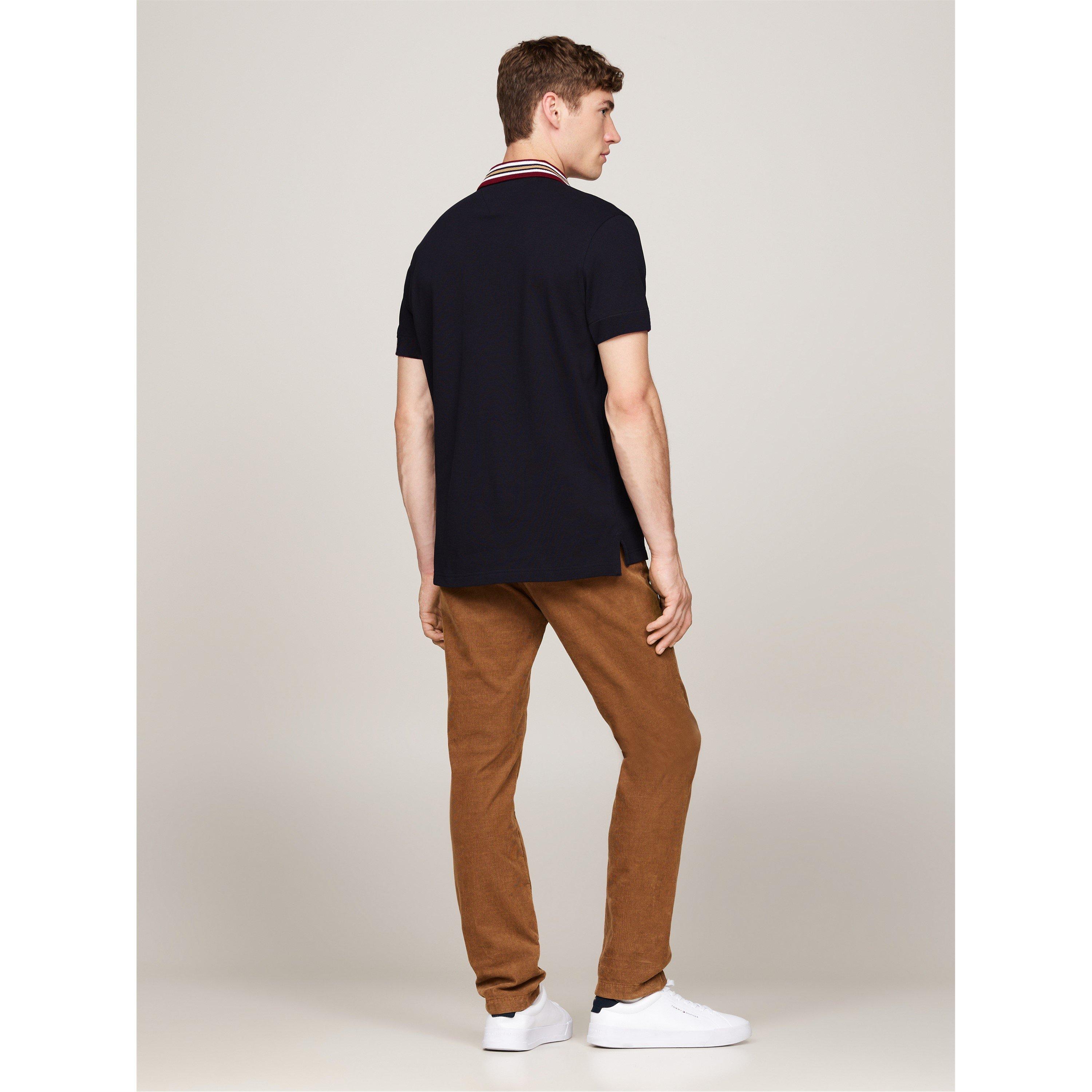 Desert Sky - Tommy Hilfiger - Short Sleeved Polo Shirt - 3