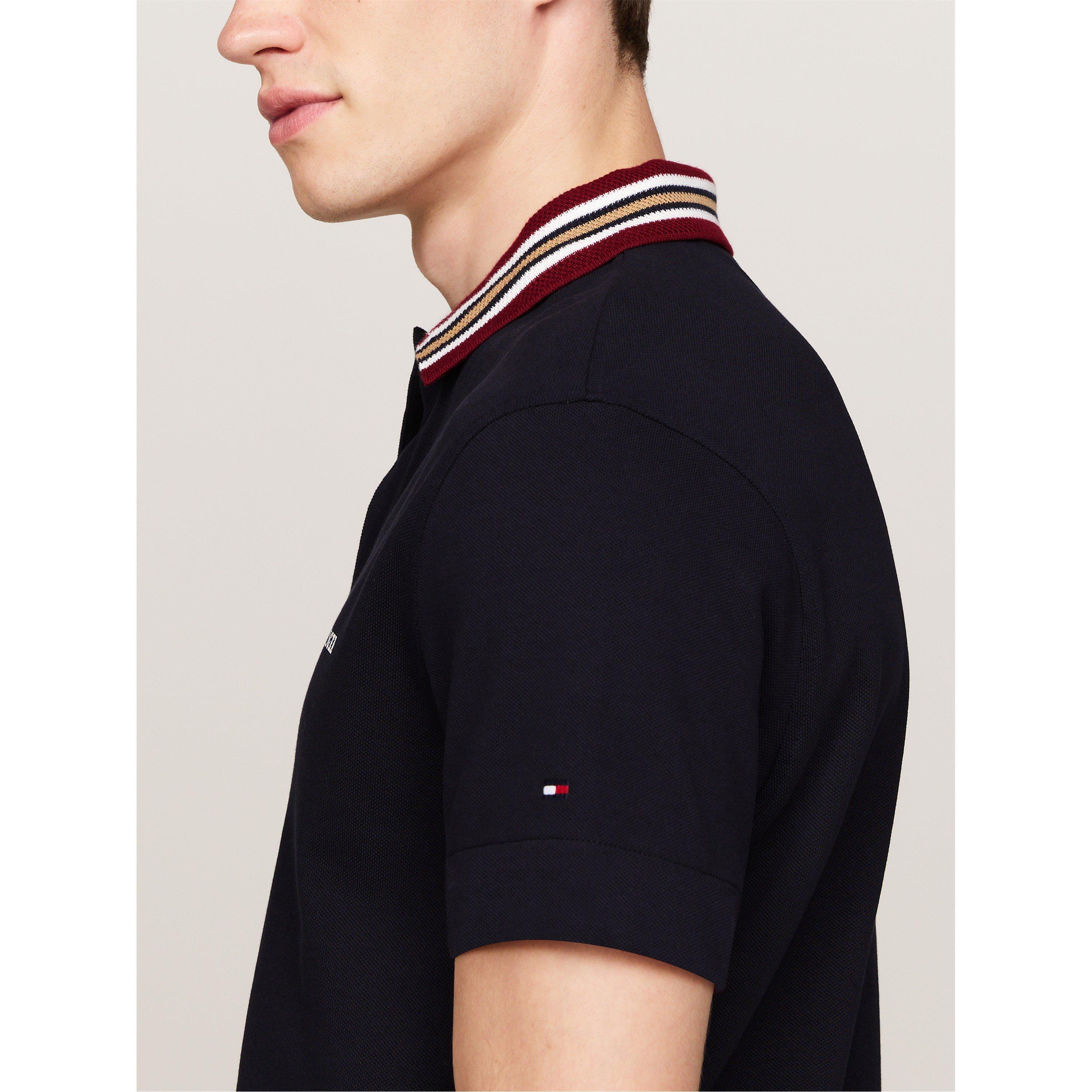 Desert Sky - Tommy Hilfiger - Short Sleeved Polo Shirt - 4