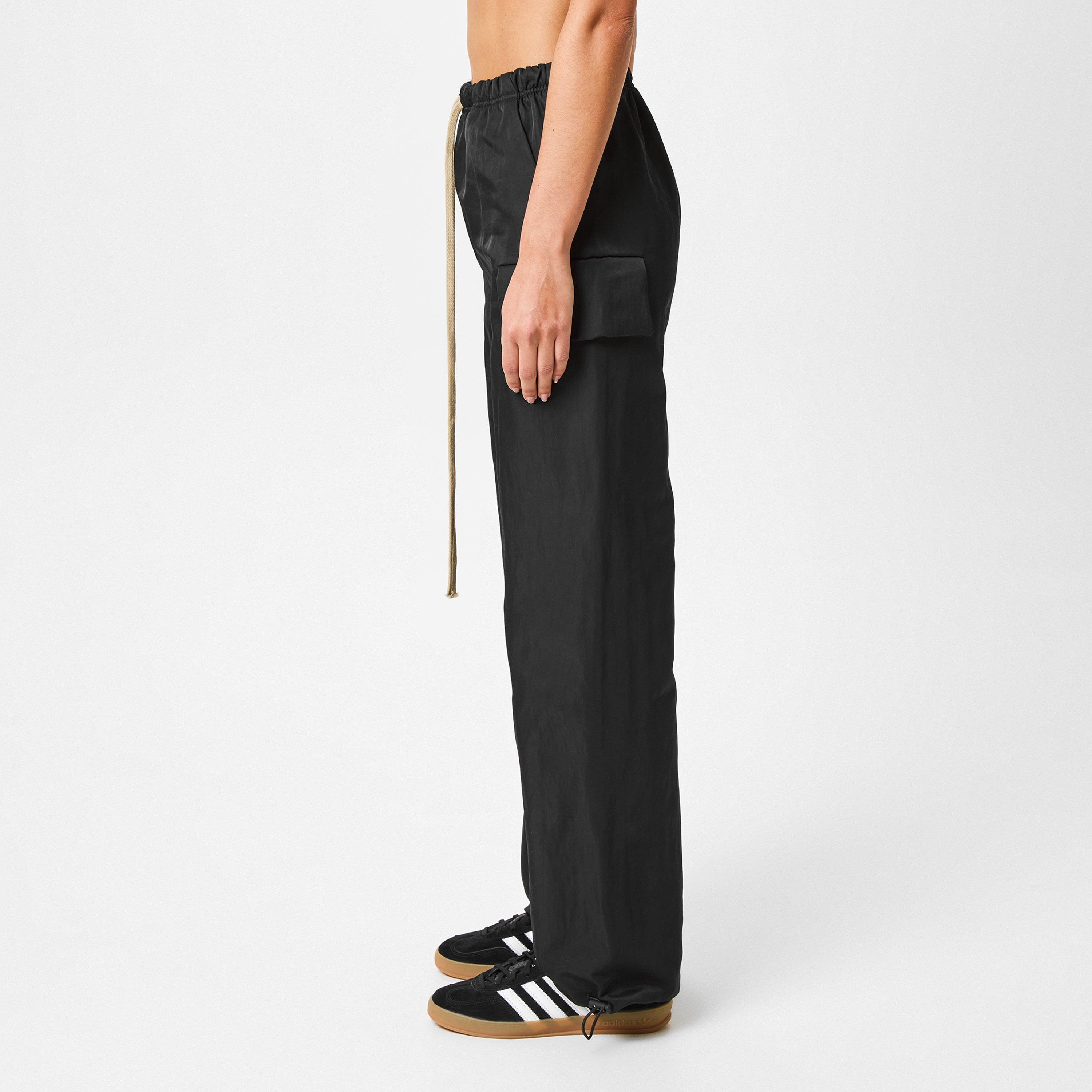 Black - Fear Of God Essentials - Nylon Cargo Trousers - 2