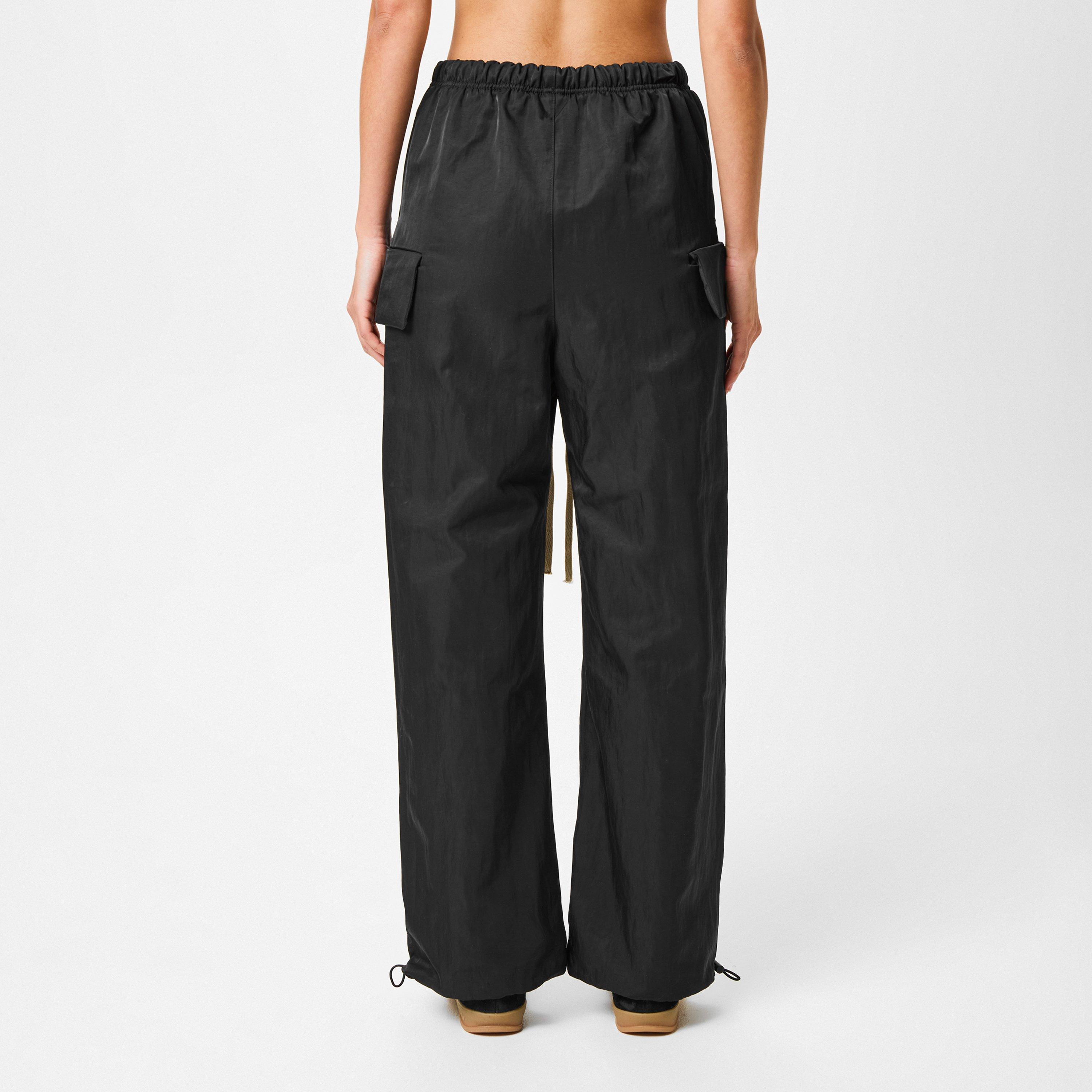 Black - Fear Of God Essentials - Nylon Cargo Trousers - 3