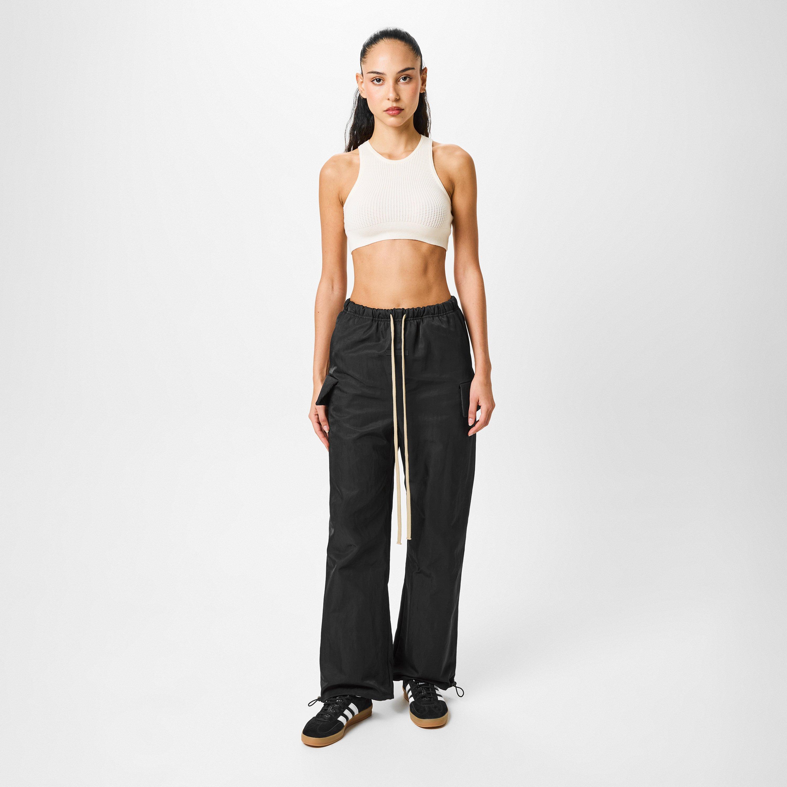 Black - Fear Of God Essentials - Nylon Cargo Trousers - 4