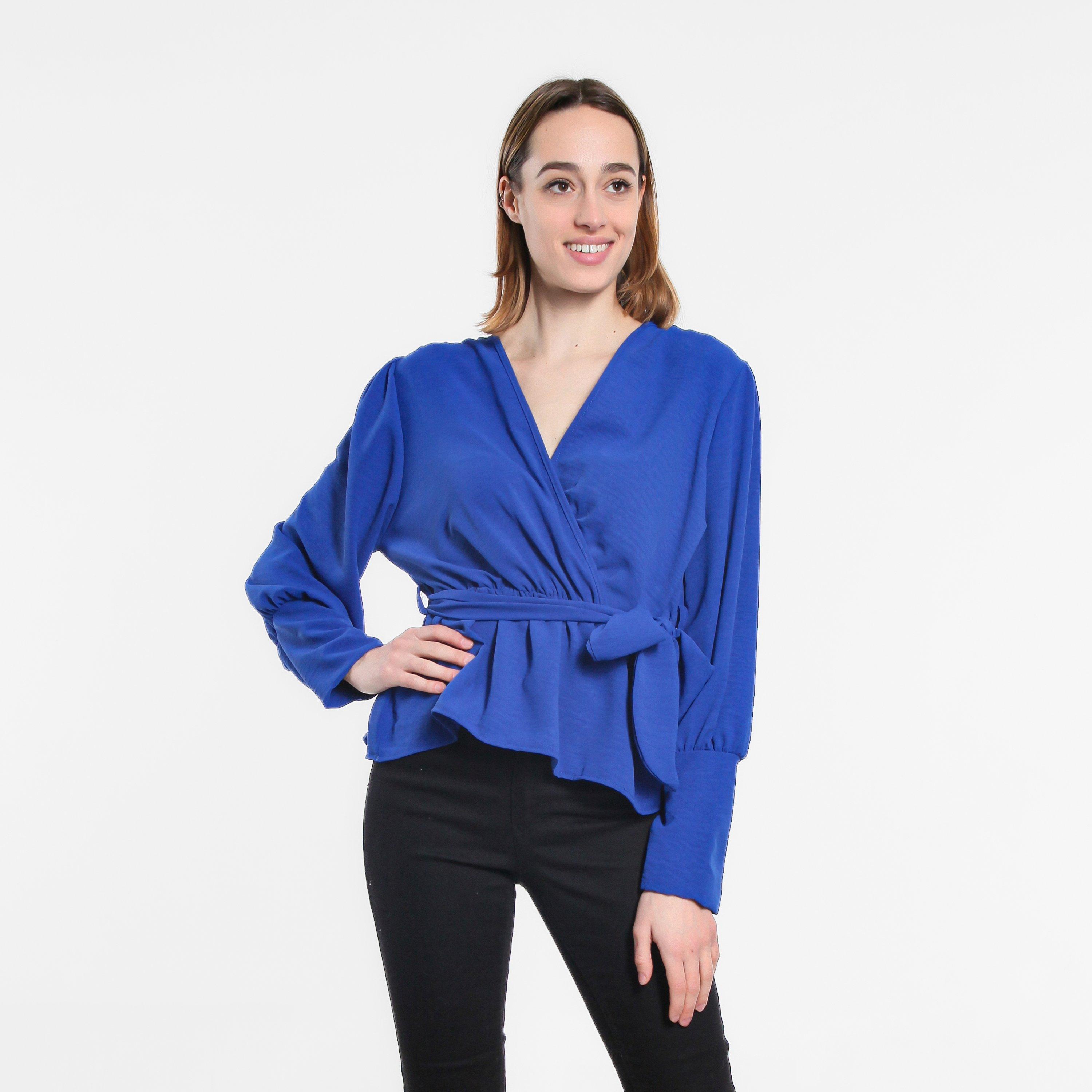 Cobalt - Be You - Peplum Wrap Top Womens - 2