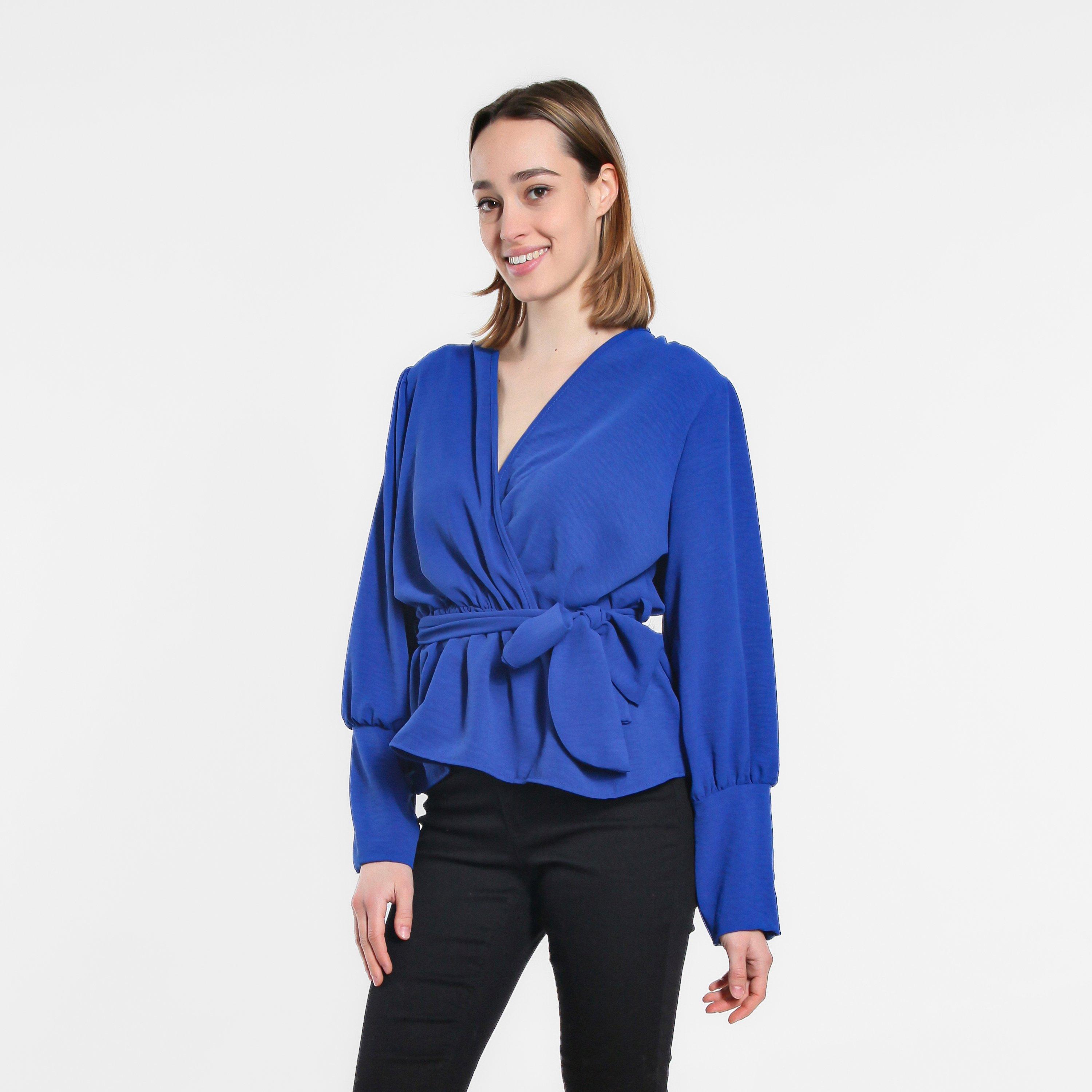 Cobalt - Be You - Peplum Wrap Top Womens - 3