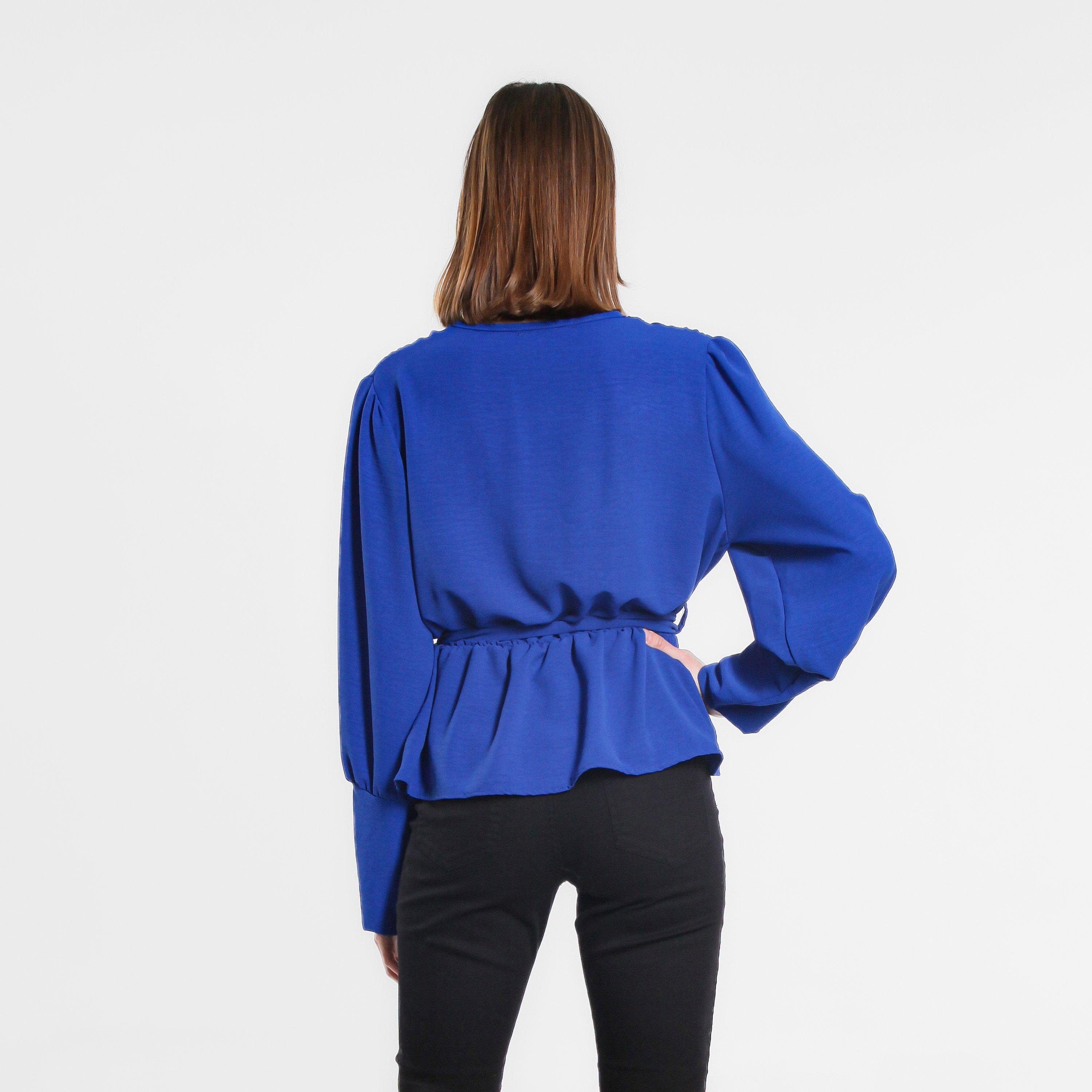 Cobalt - Be You - Peplum Wrap Top Womens - 4