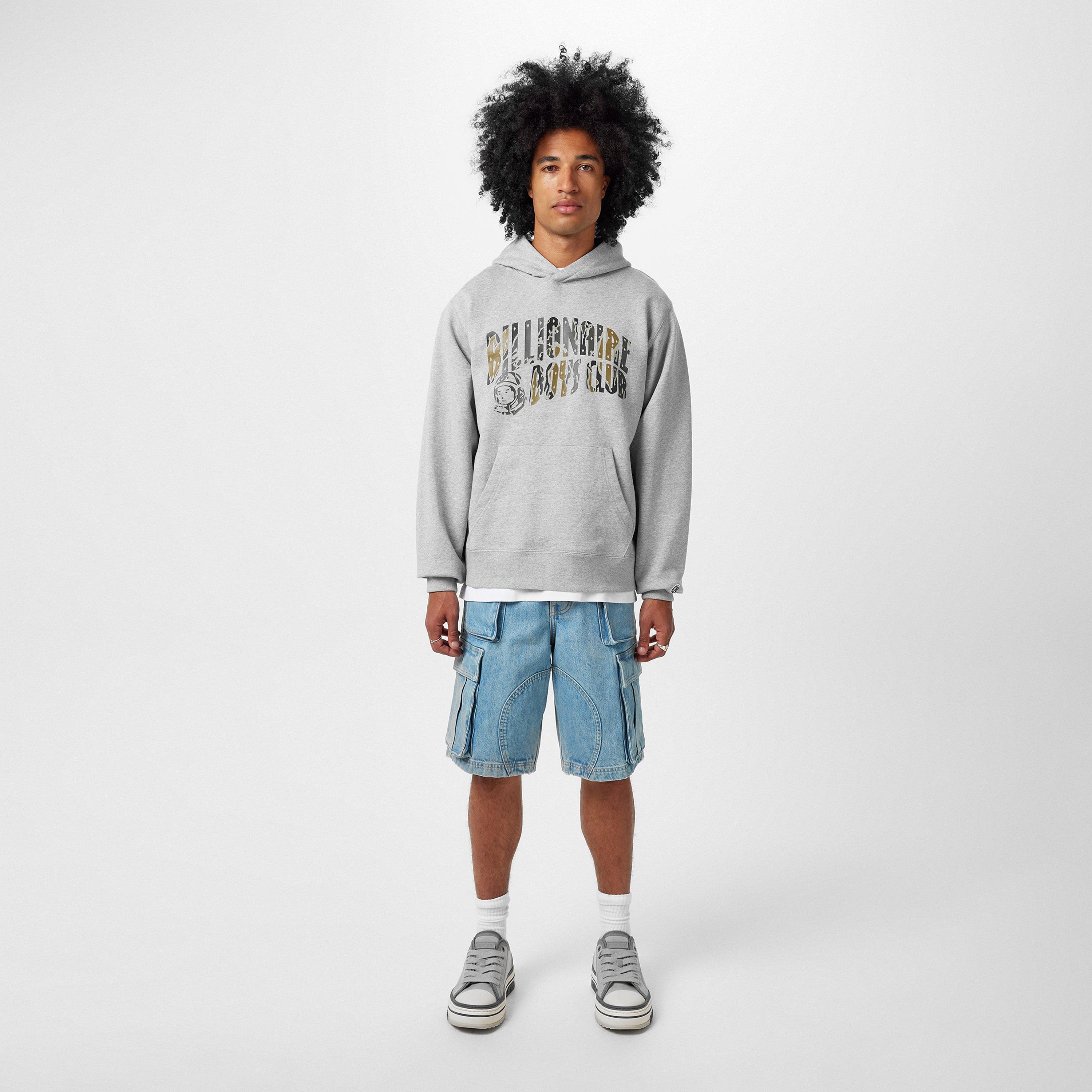 HEATHER GREY - Billionaire Boys Club - Leaf Camo Hoodie - 4
