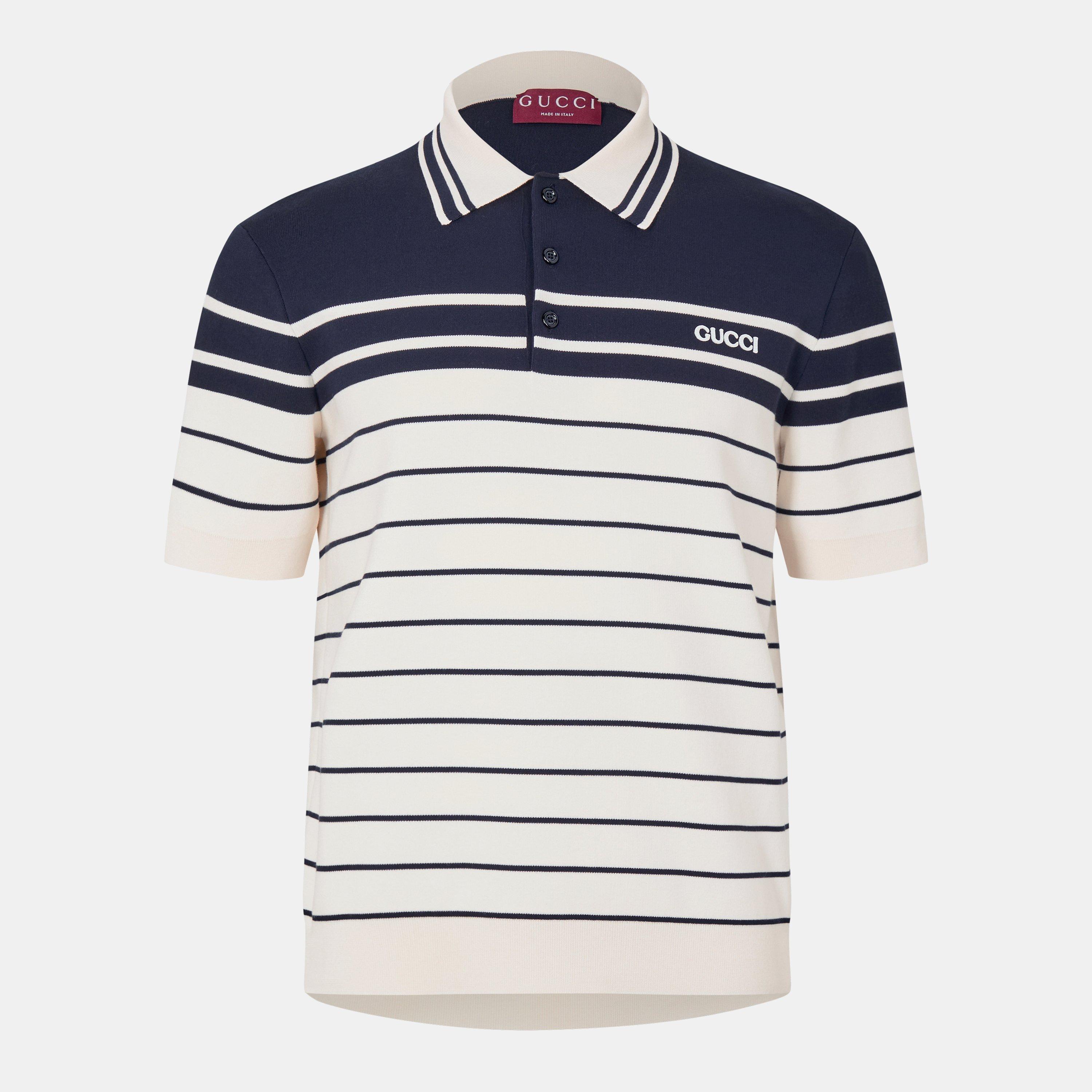 美品✨ GUCCI グッチ LOVELIGHT COTTON POLO TOP 美品✨ GUCCI グッチ LOVELIGHT COTTON POLO TOP