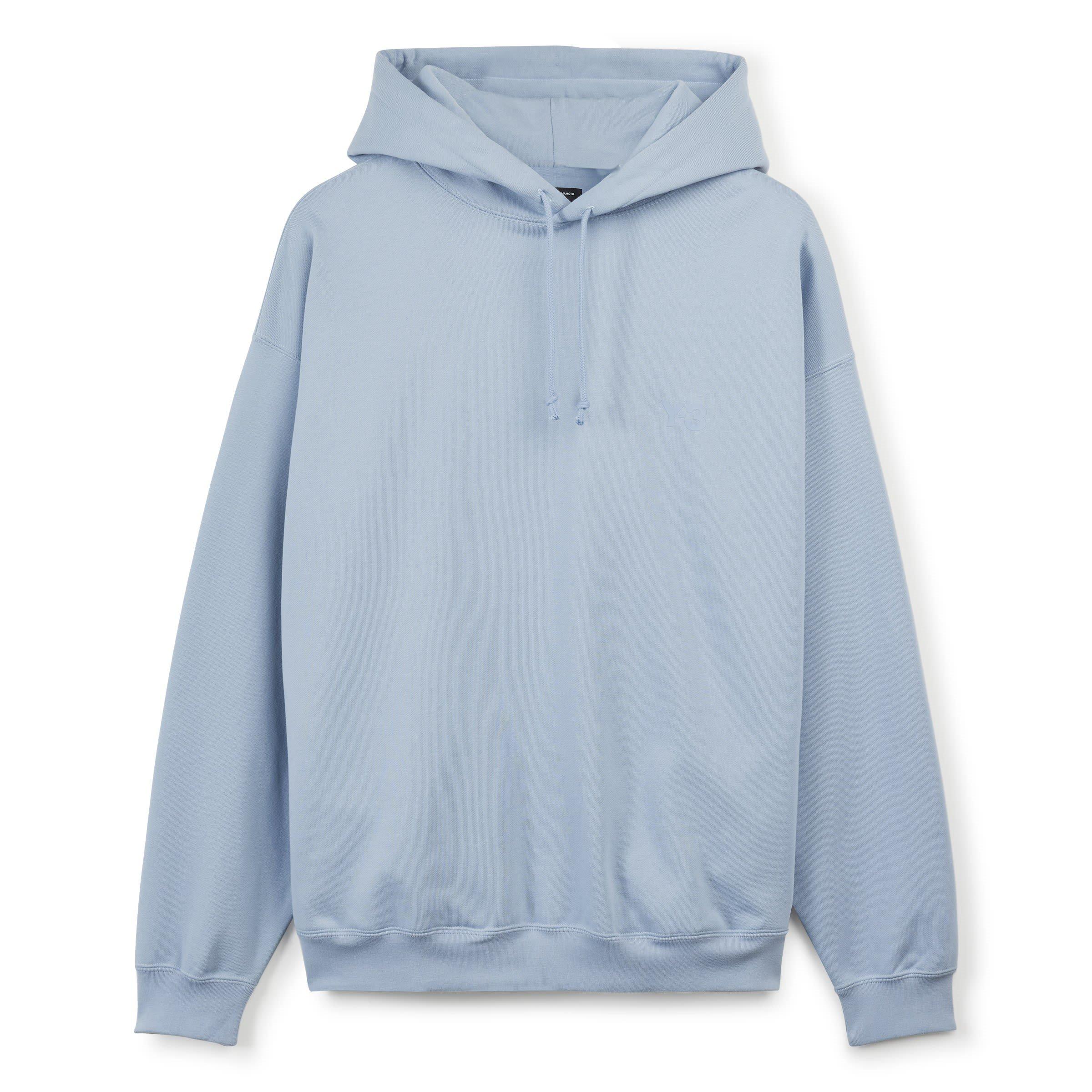 TACTILE BLUE - Y3 - Brushed Terry Hoodie - 10