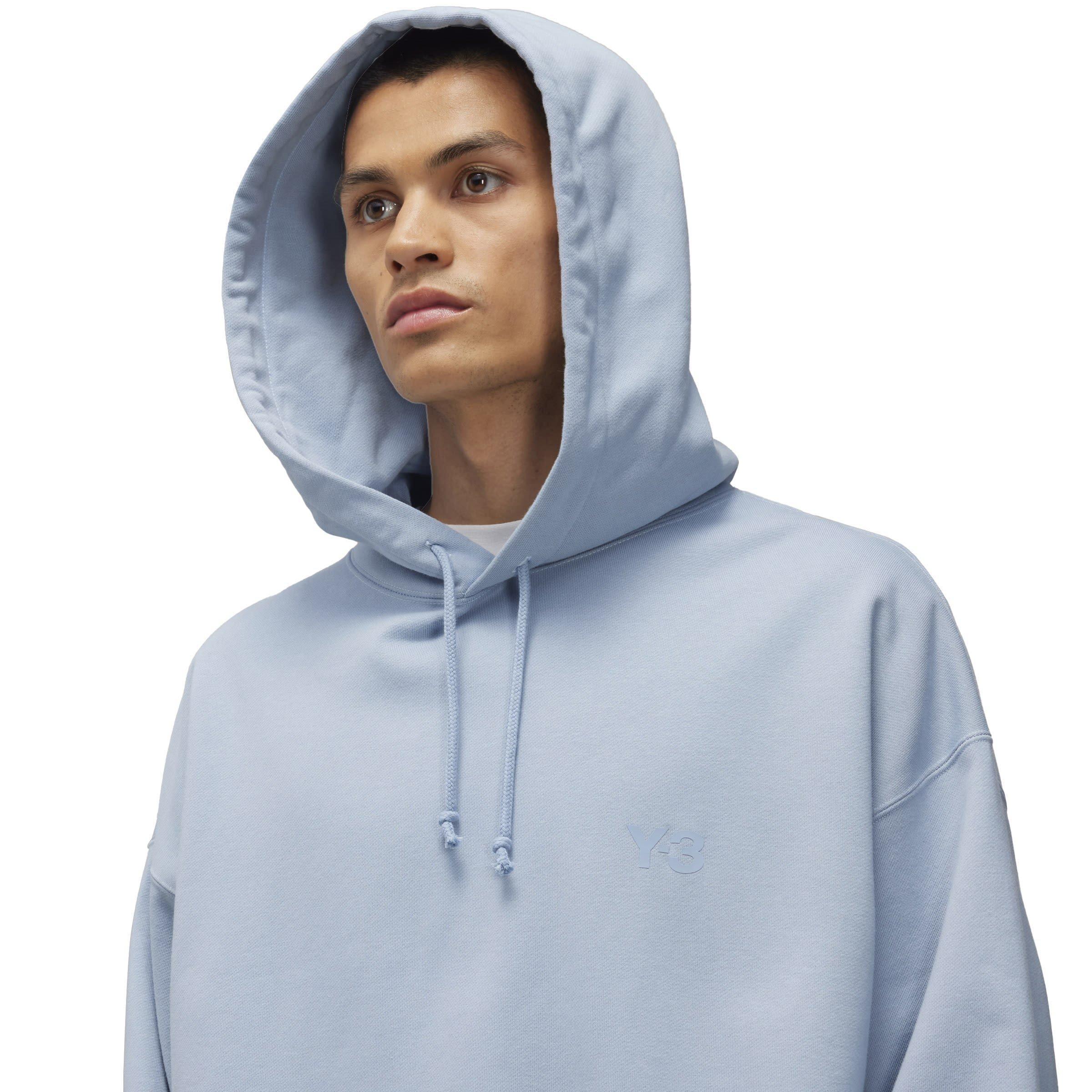 TACTILE BLUE - Y3 - Brushed Terry Hoodie - 7