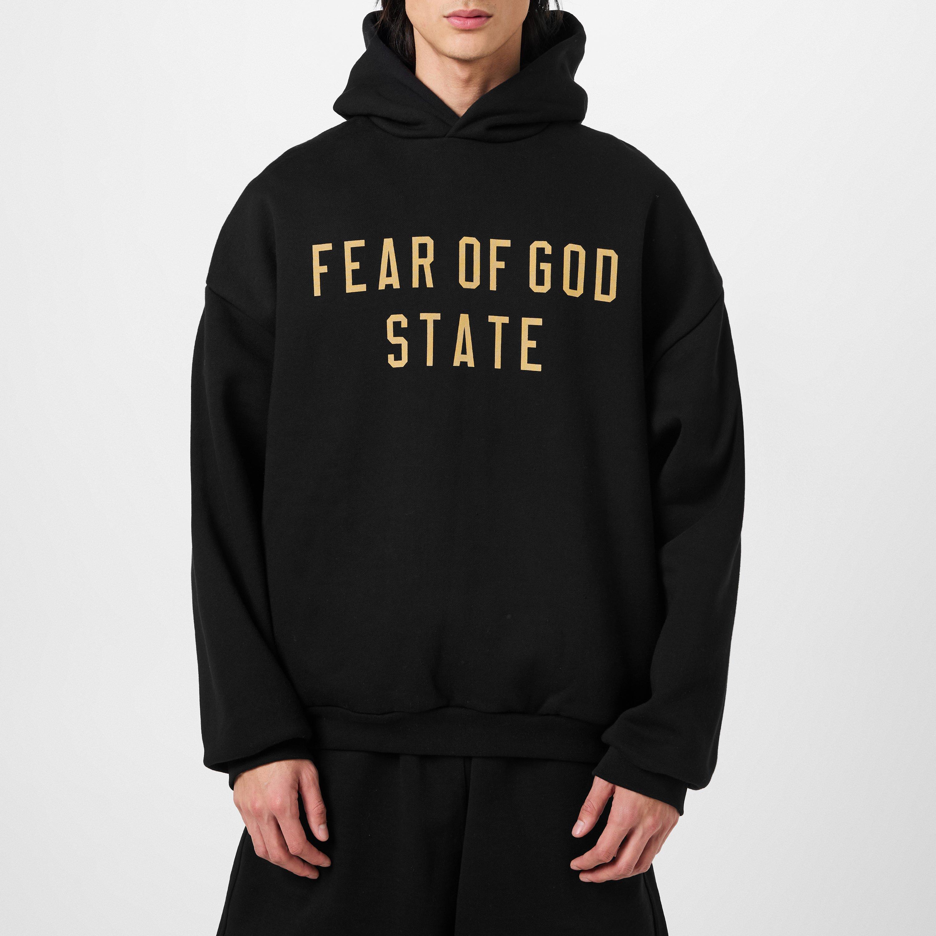 Black - Fear Of God Essentials - Fleece Hoodie - 3