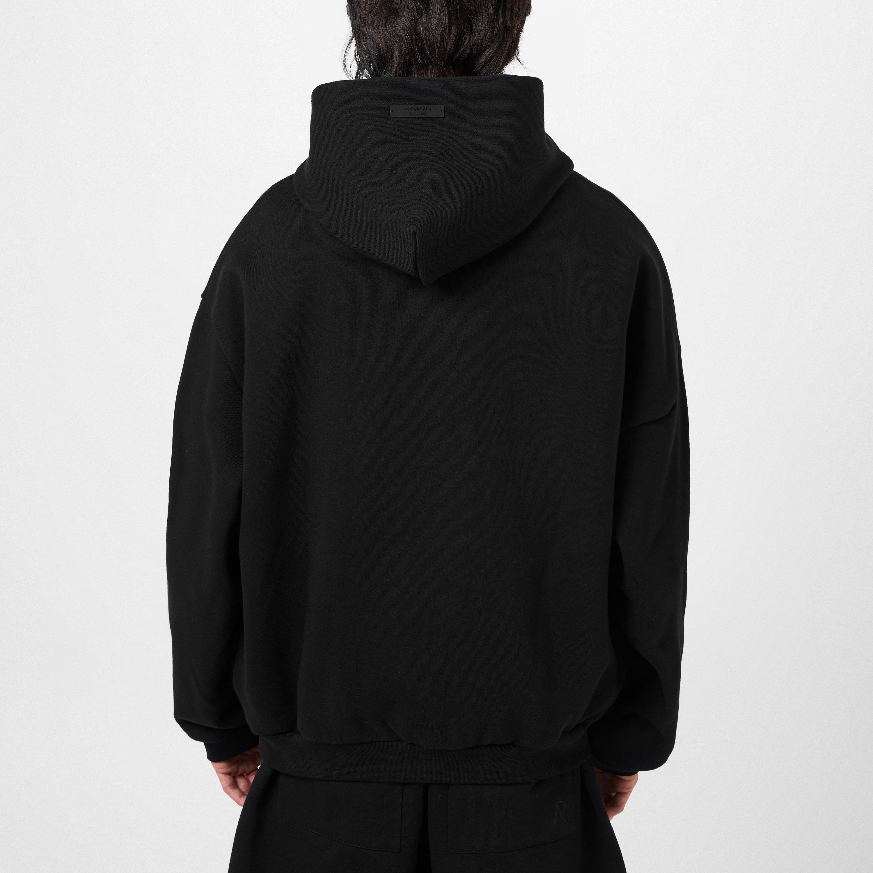 Black - Fear Of God Essentials - Fleece Hoodie - 4