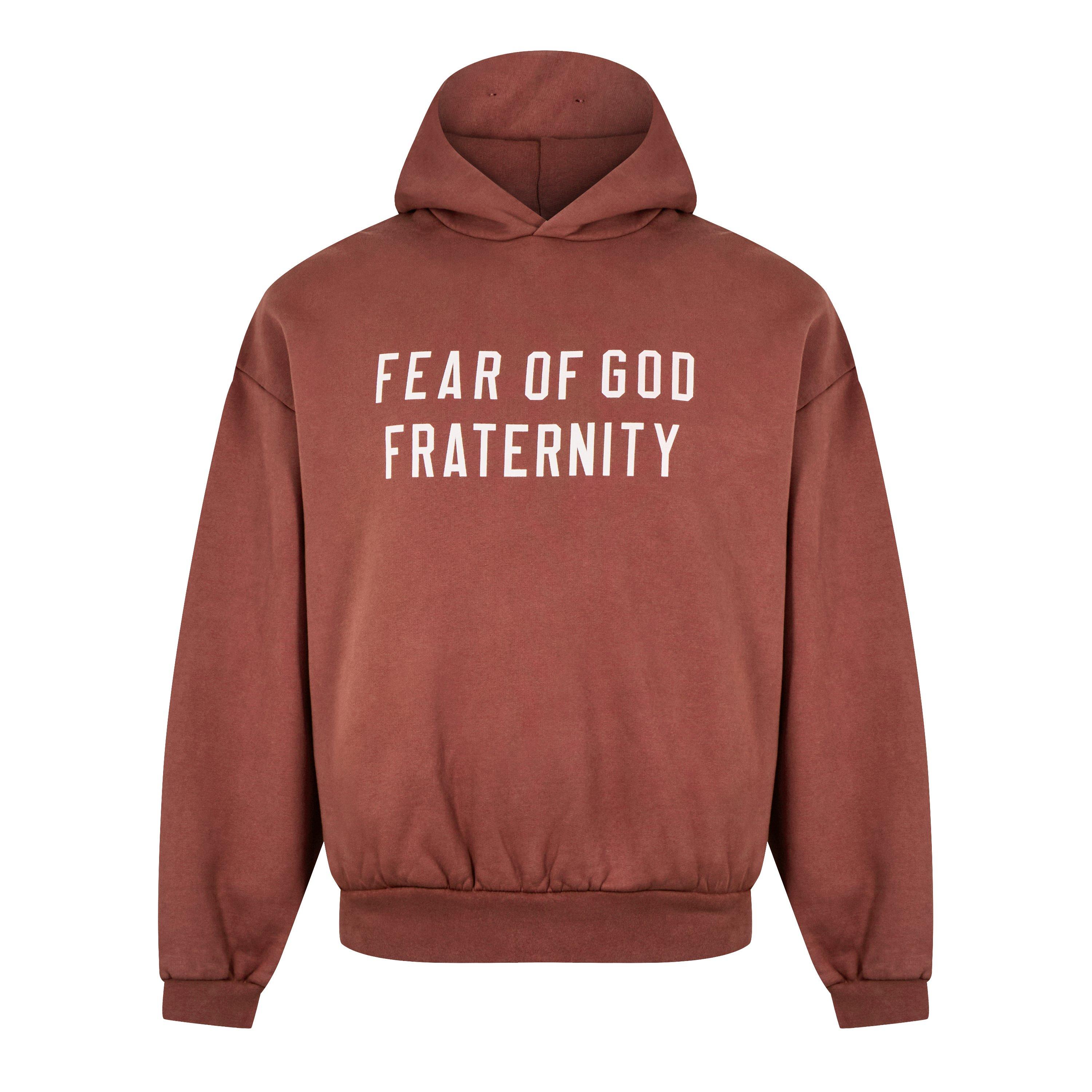 Crimson - Fear Of God Essentials - Heavy Fleece Hoodie - 7