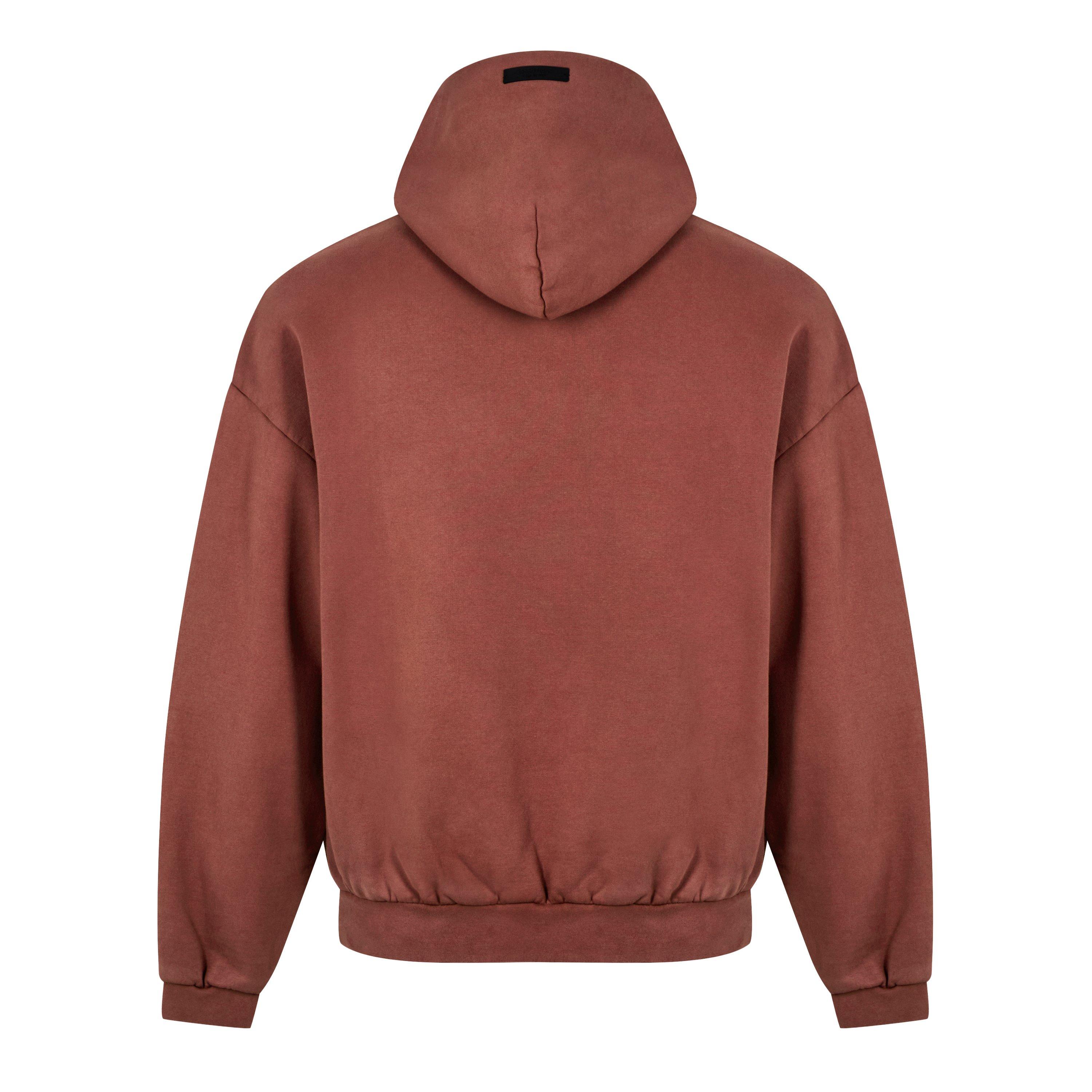 Crimson - Fear Of God Essentials - Heavy Fleece Hoodie - 8