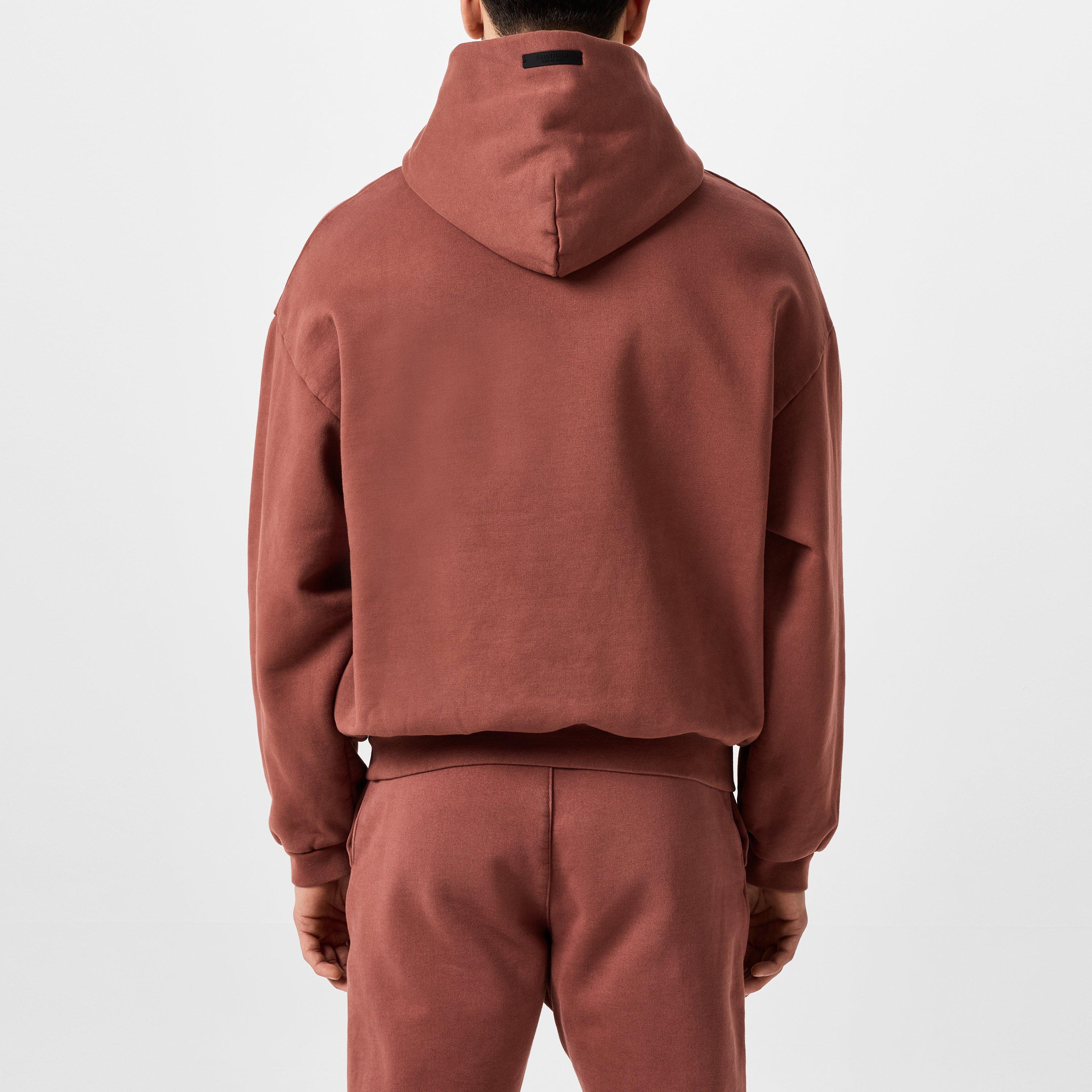 Crimson - Fear Of God Essentials - Heavy Fleece Hoodie - 4