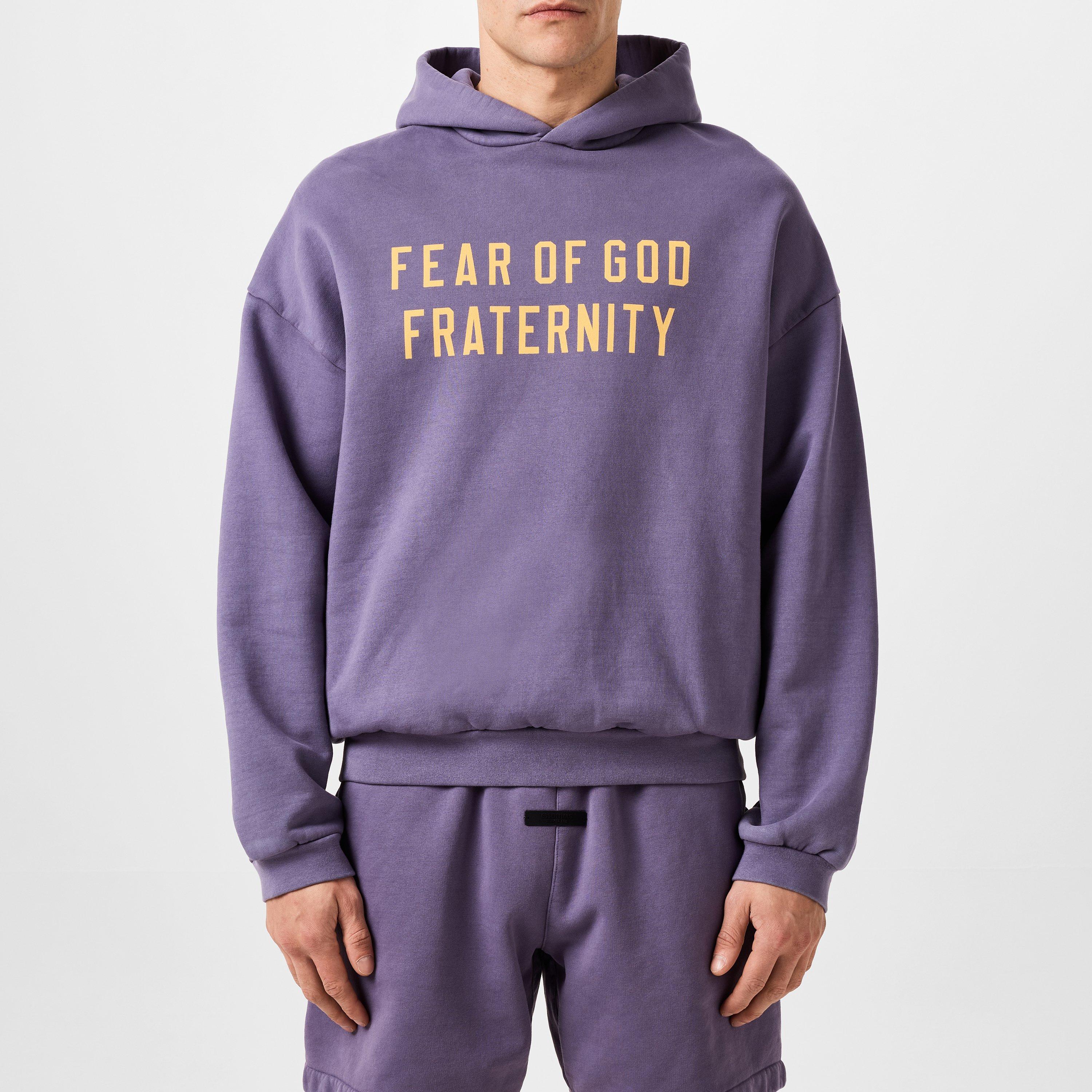 Lavendar - Fear Of God Essentials - Heavy Fleece Hoodie - 3