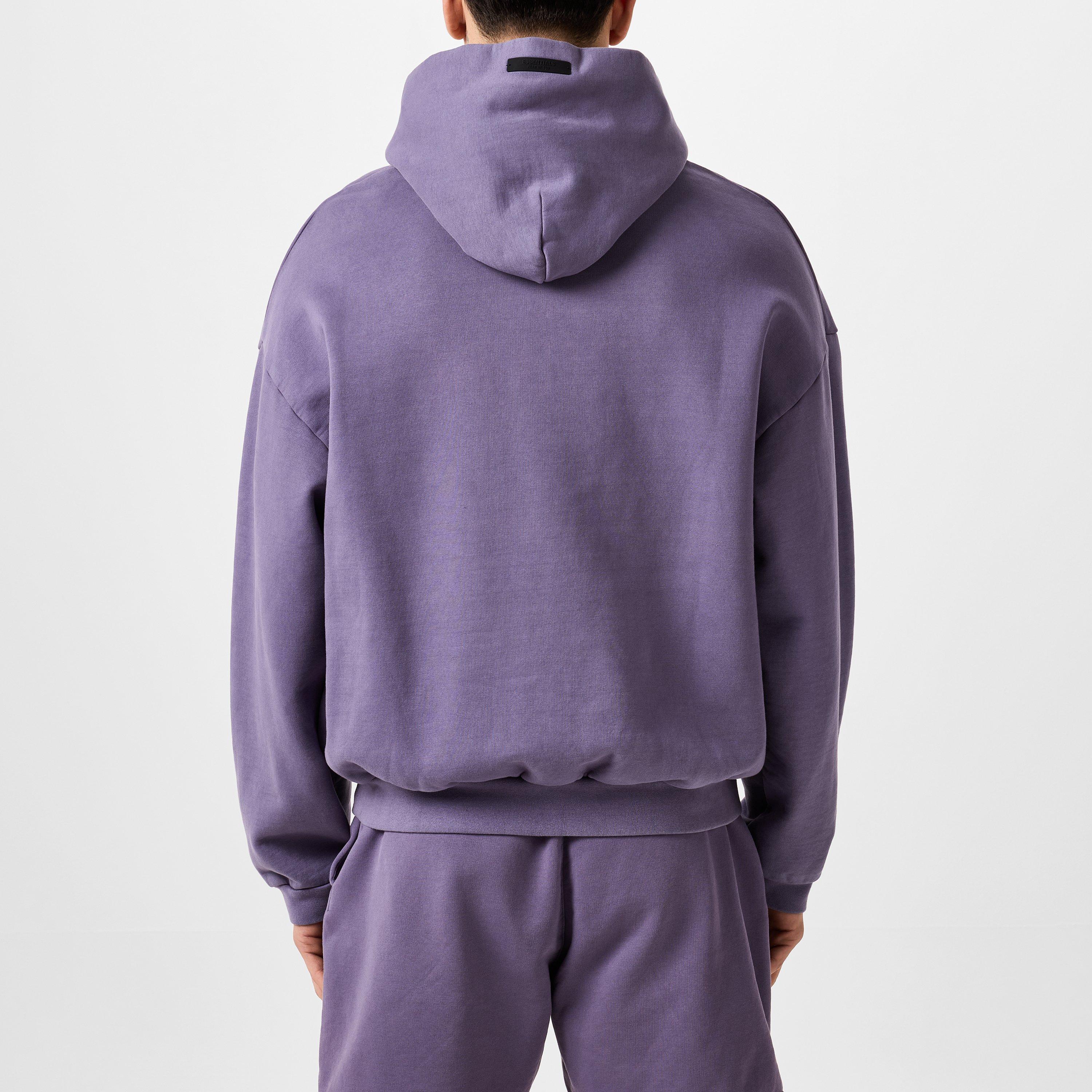 Lavendar - Fear Of God Essentials - Heavy Fleece Hoodie - 4
