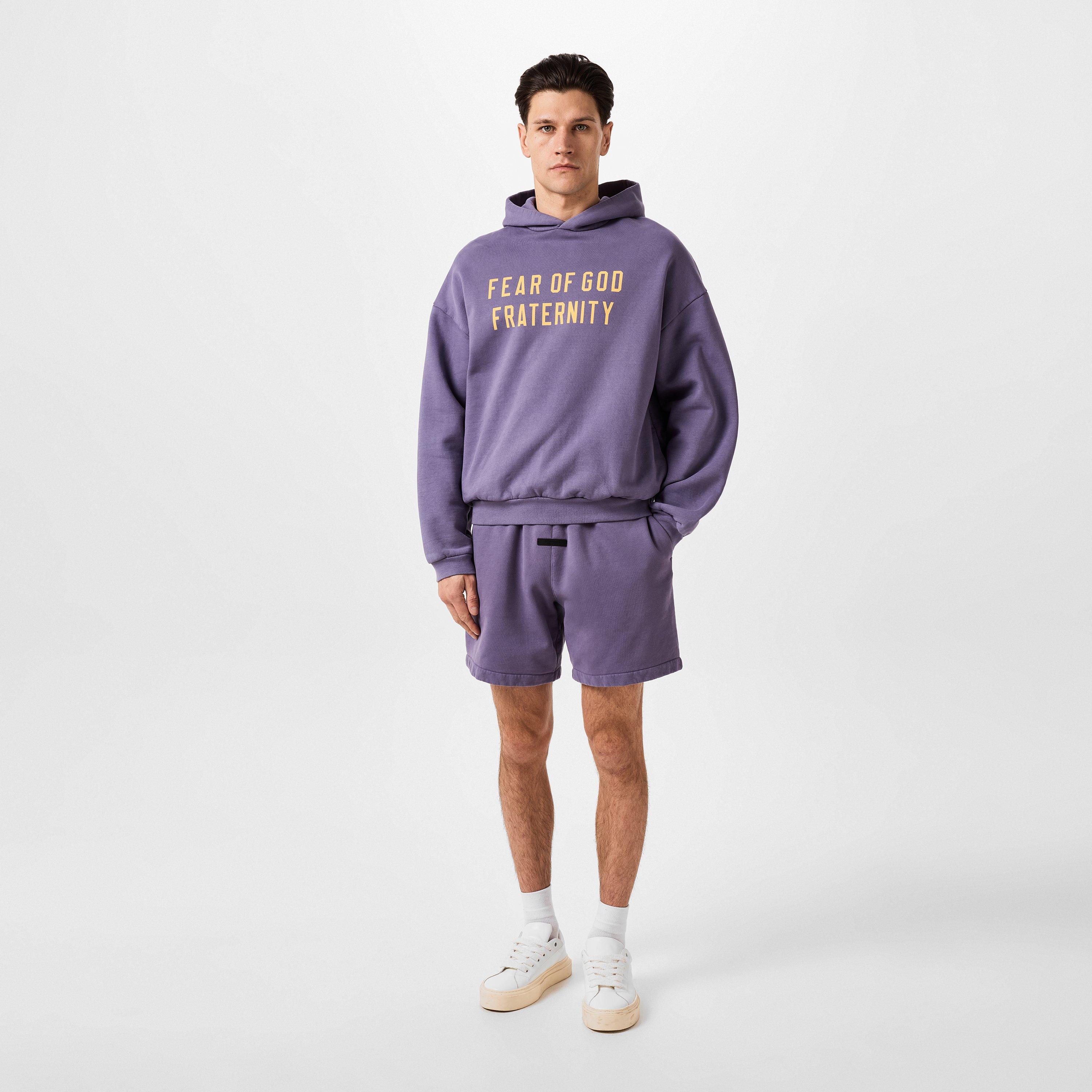 Lavendar - Fear Of God Essentials - Heavy Fleece Hoodie - 5
