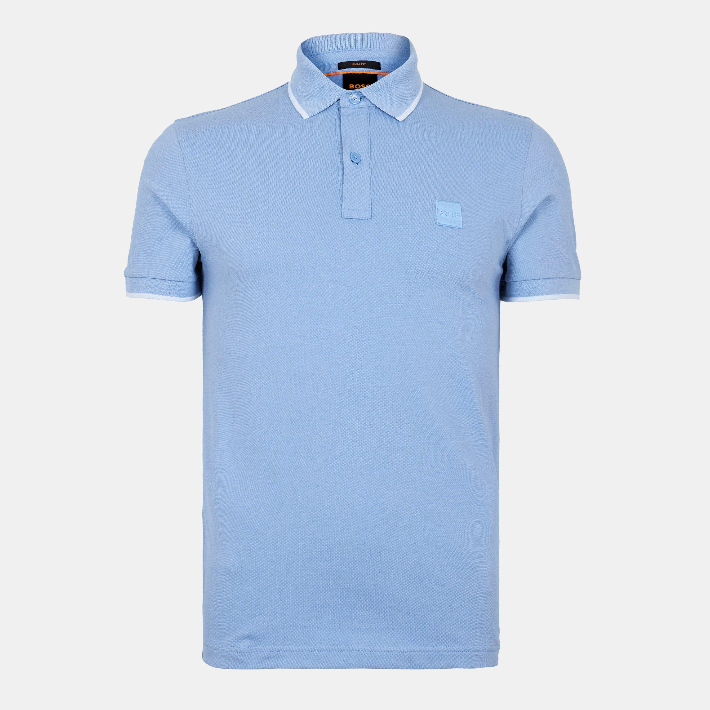 Men's Pique Logo Polo Shirt