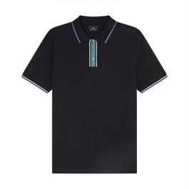 PS Paul Smith Stripe Tipping Polo Shirt