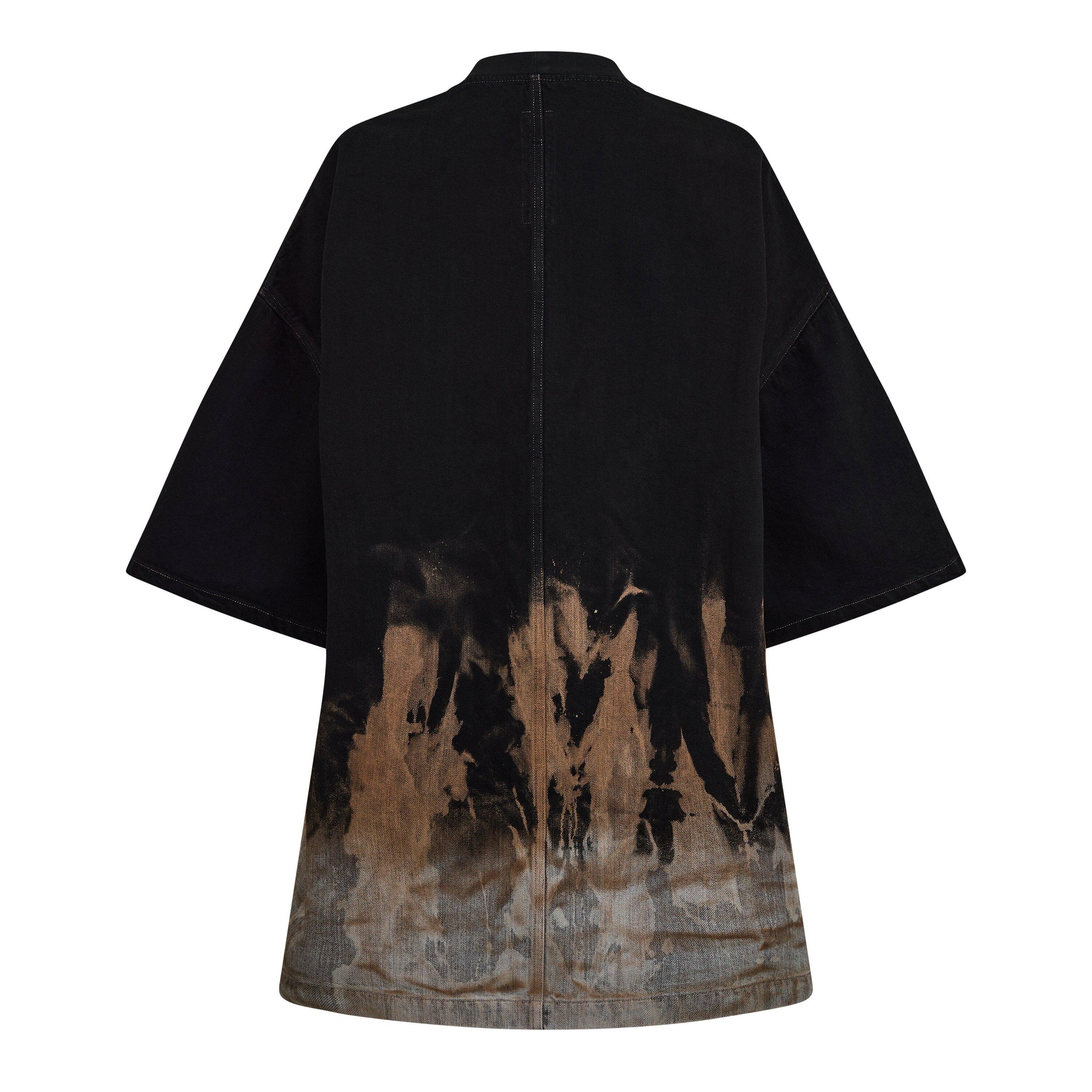 Black/ Terra - Rick Owens Drkshdw - Tommy T-Shirt Dress - 6