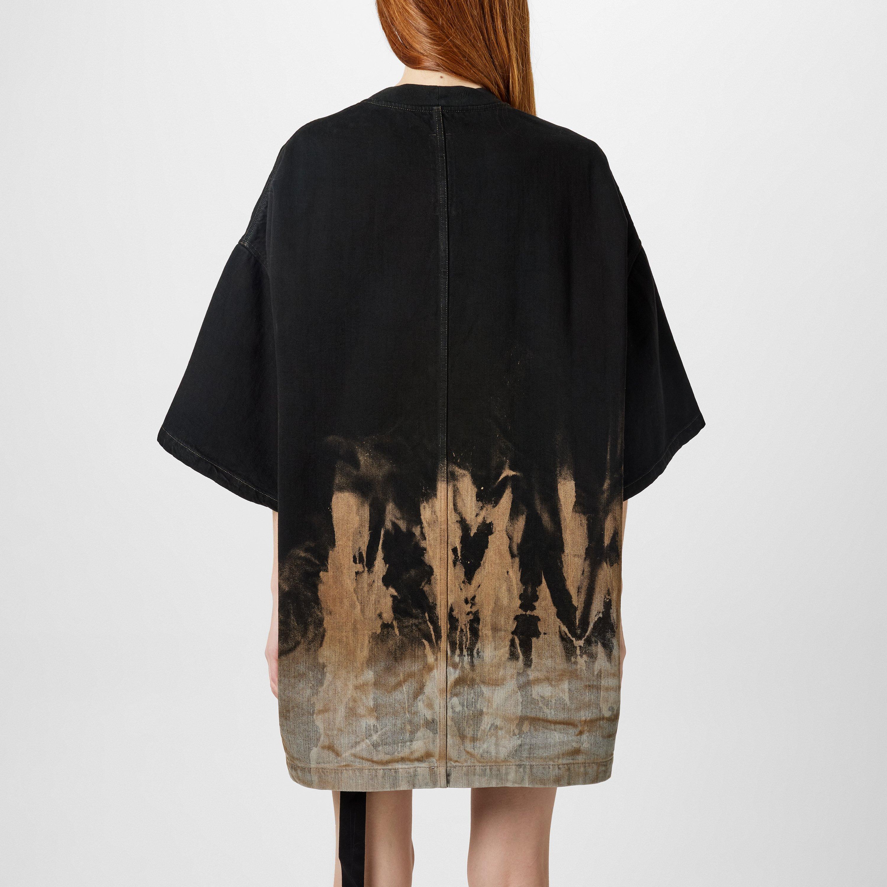 Black/ Terra - Rick Owens Drkshdw - Tommy T-Shirt Dress - 3