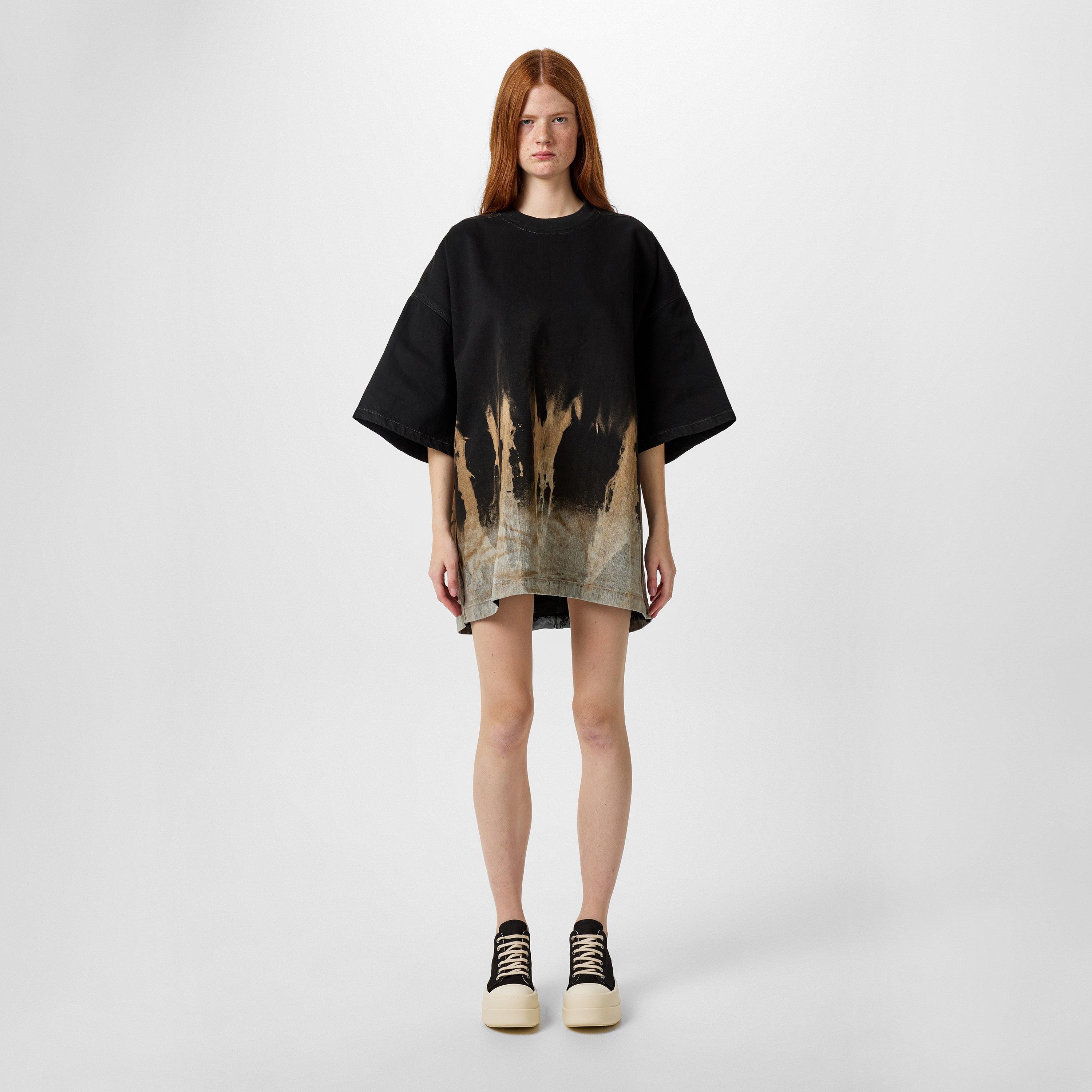 Black/ Terra - Rick Owens Drkshdw - Tommy T-Shirt Dress - 4