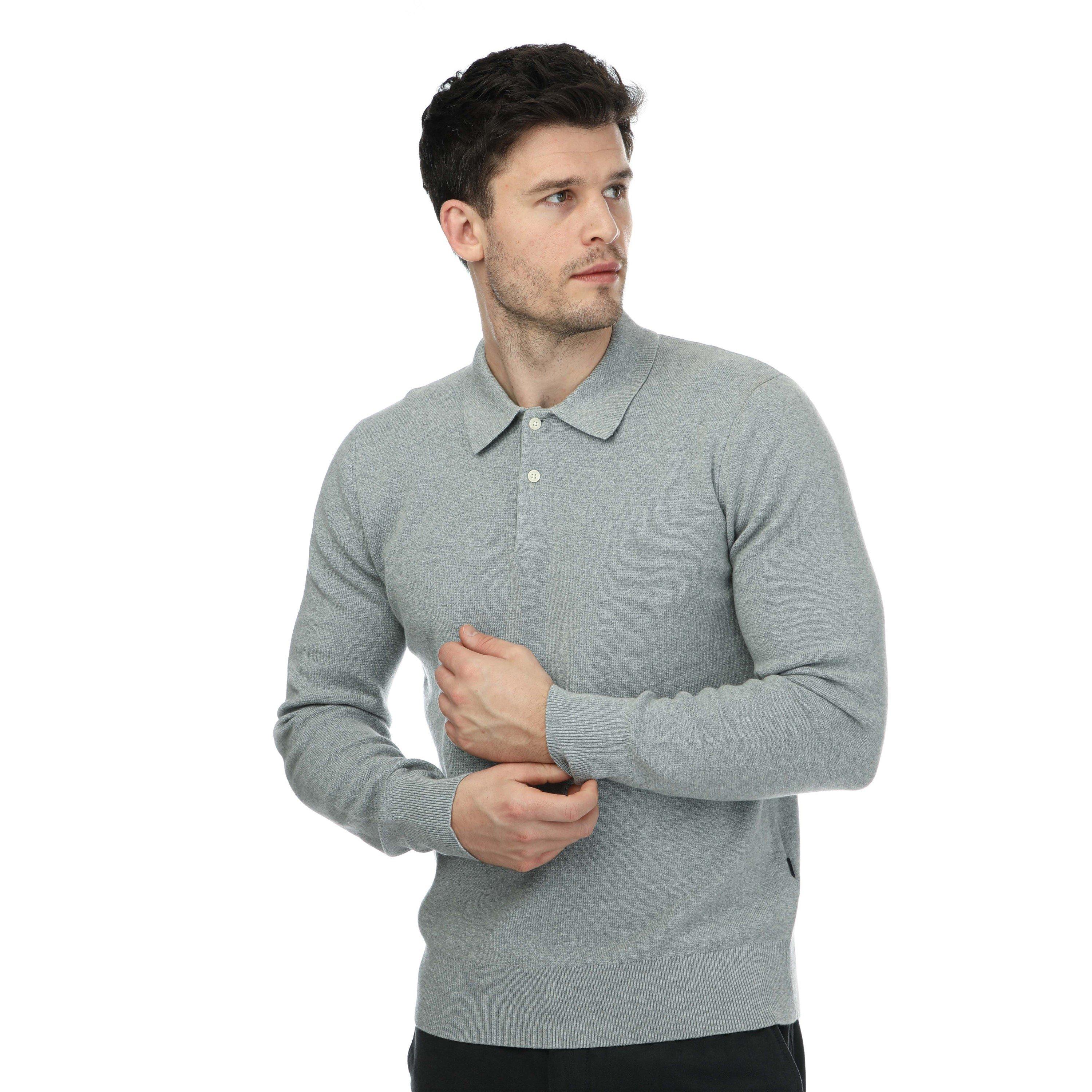 Smkstk Hthr - DOCKERS - Men's Long-Sleeve Crew Sweatshirt - 3